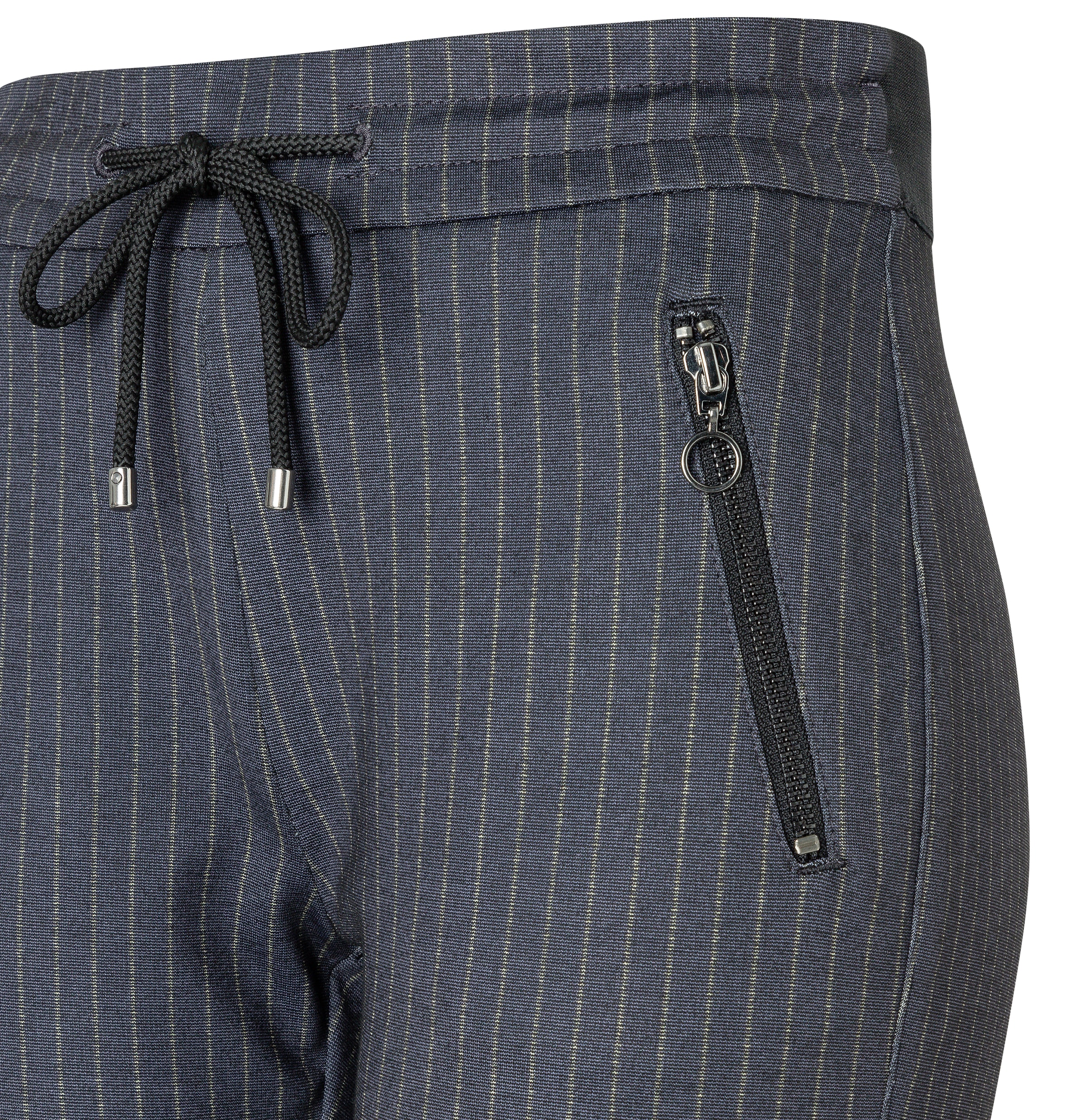 MAC Jerseyhose »easy smart«, mit dezenten Reisserschluss-Taschen