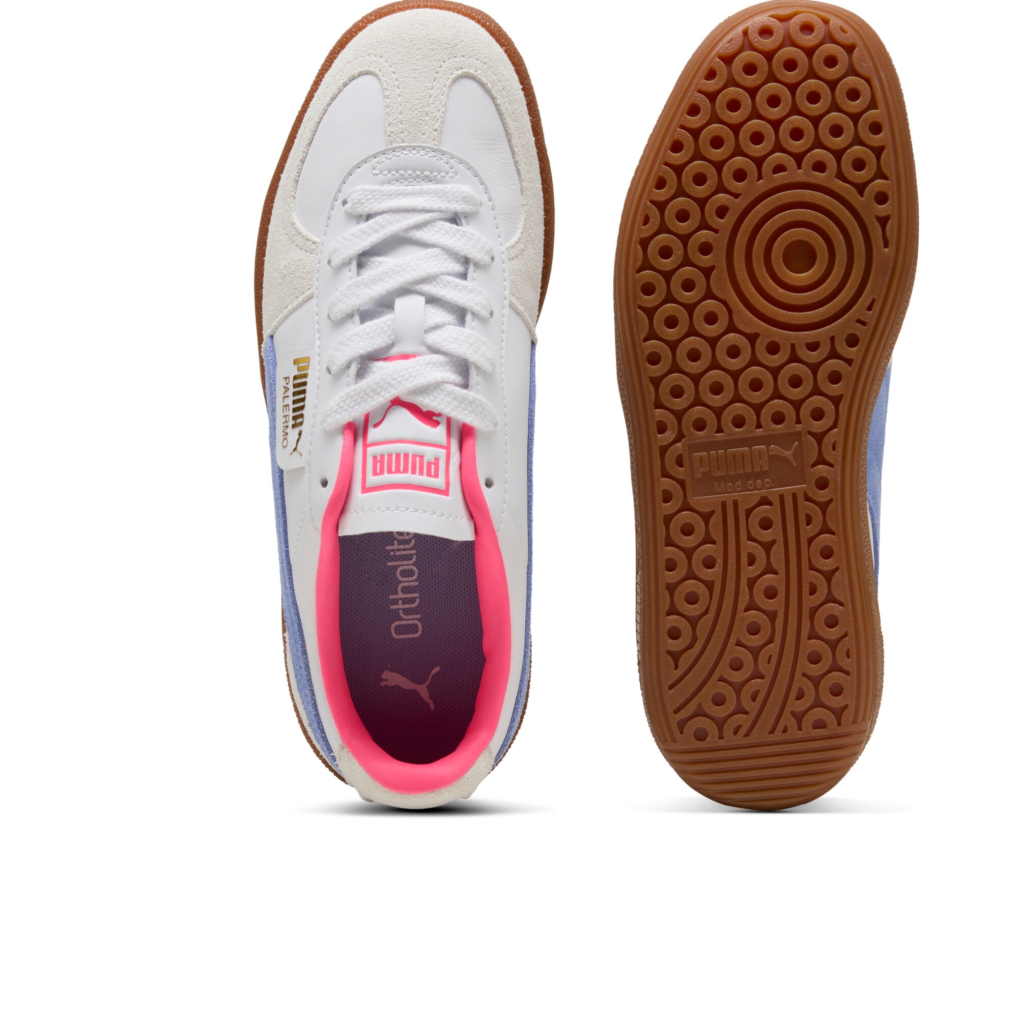 PUMA Sneakers »PALERMO LTH«  für sportliche Looks, aus Leder, mit Overlays aus Wildleder