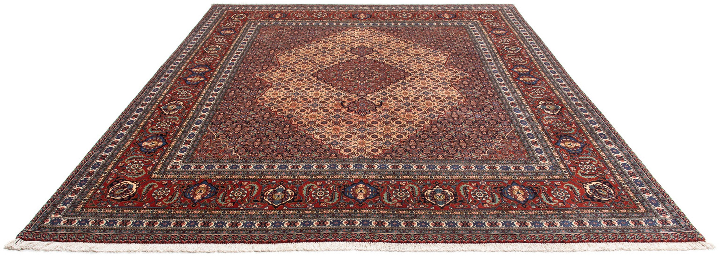 Image of morgenland Orientteppich »Perser - Nomadic - 343 x 267 cm - braun«, rechteckig, 10 mm Höhe, Wohnzimmer, Handgeknüpft, Einzelstück mit Zertifikat bei Ackermann Versand Schweiz