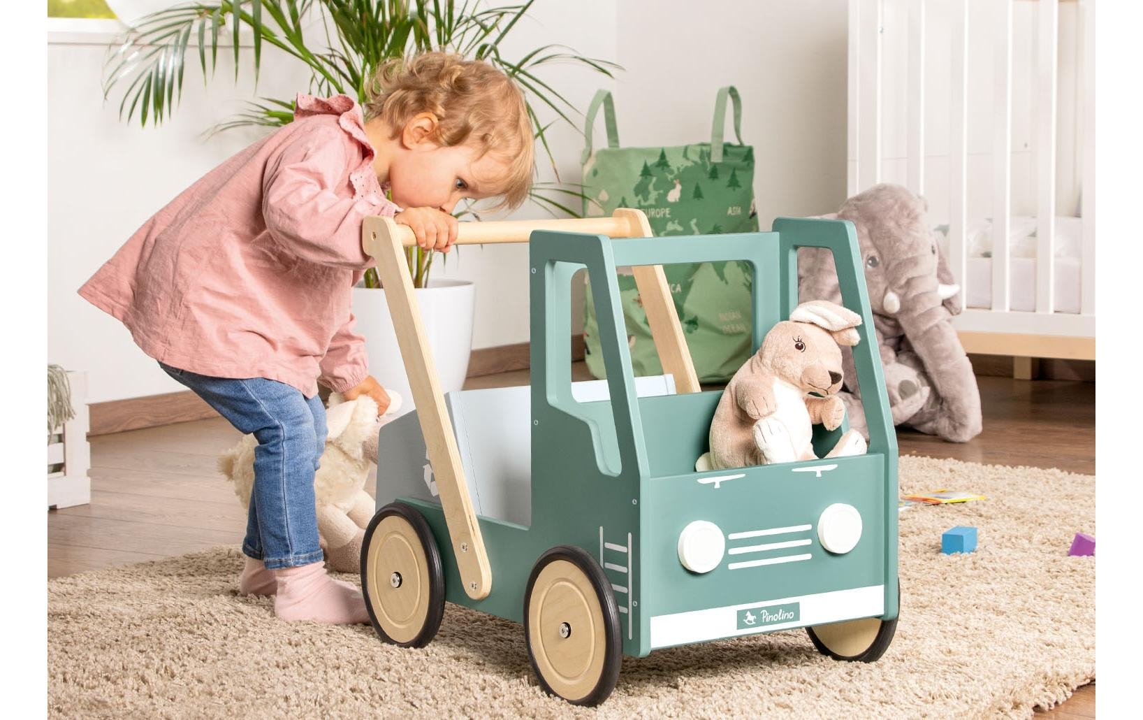 Pinolino® Lauflernwagen »Kipplaster«
