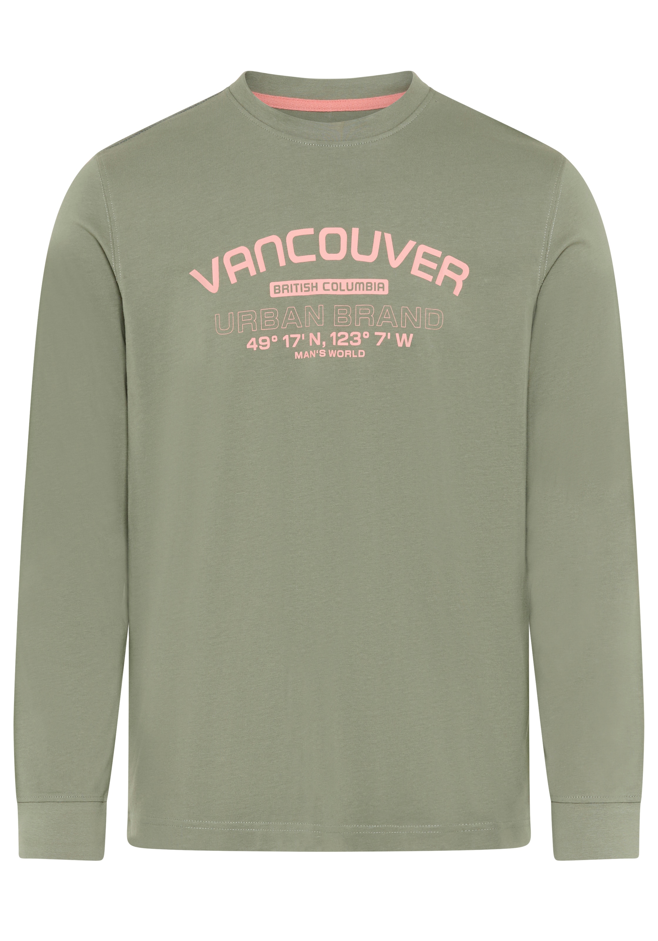 Man's World Langarmshirt »Neue Kollektion!« casual Stil, Langarm, schmale Passform