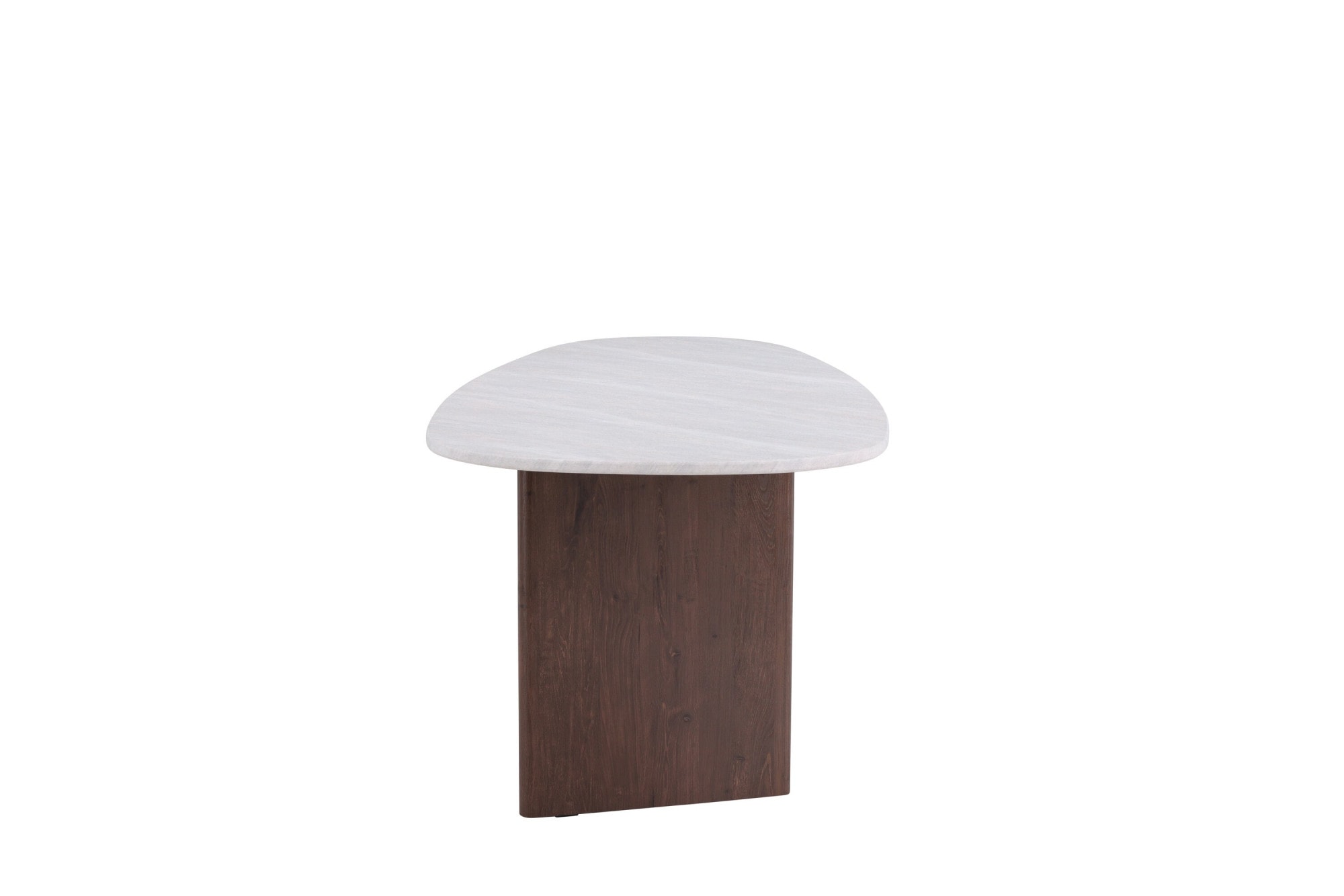 Venture Home Esstisch »Grönvik, ovaler Esstisch in moderner Betonoptik, 180 × 90 cm« Esszimmertisch, MDF, Papierlaminat, oval, geräumig, skandinavisch