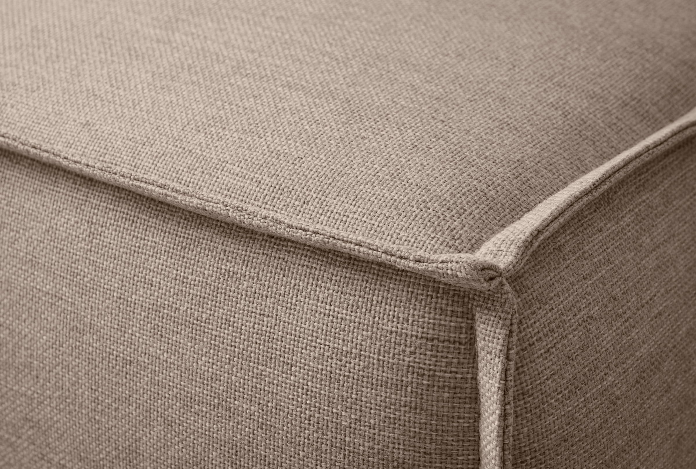 GOODproduct Ecksofa »TVINNU Leinenoptik, L-Form, Breite 275 cm« wahlweise Recamiere rechts/links, schwarze Füsse, bequemer Sitzkomfort