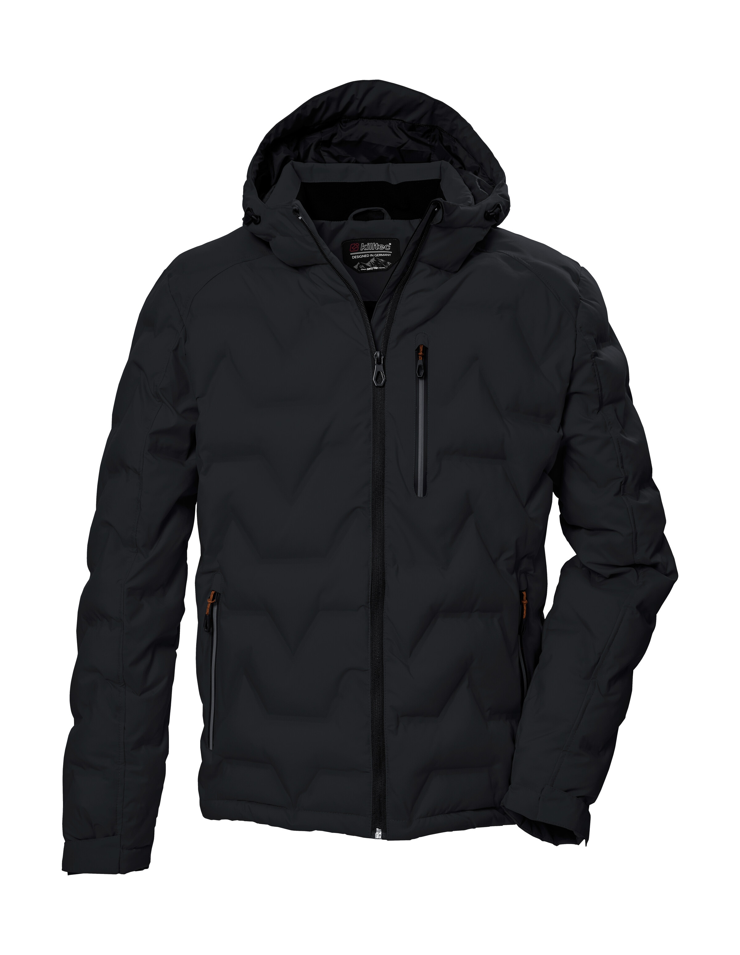 Image of Killtec Steppjacke "KOW 60 MN QLTD JCKT" Wasser- und windabweisend, atmungsaktiv, verstellbare Kapuze