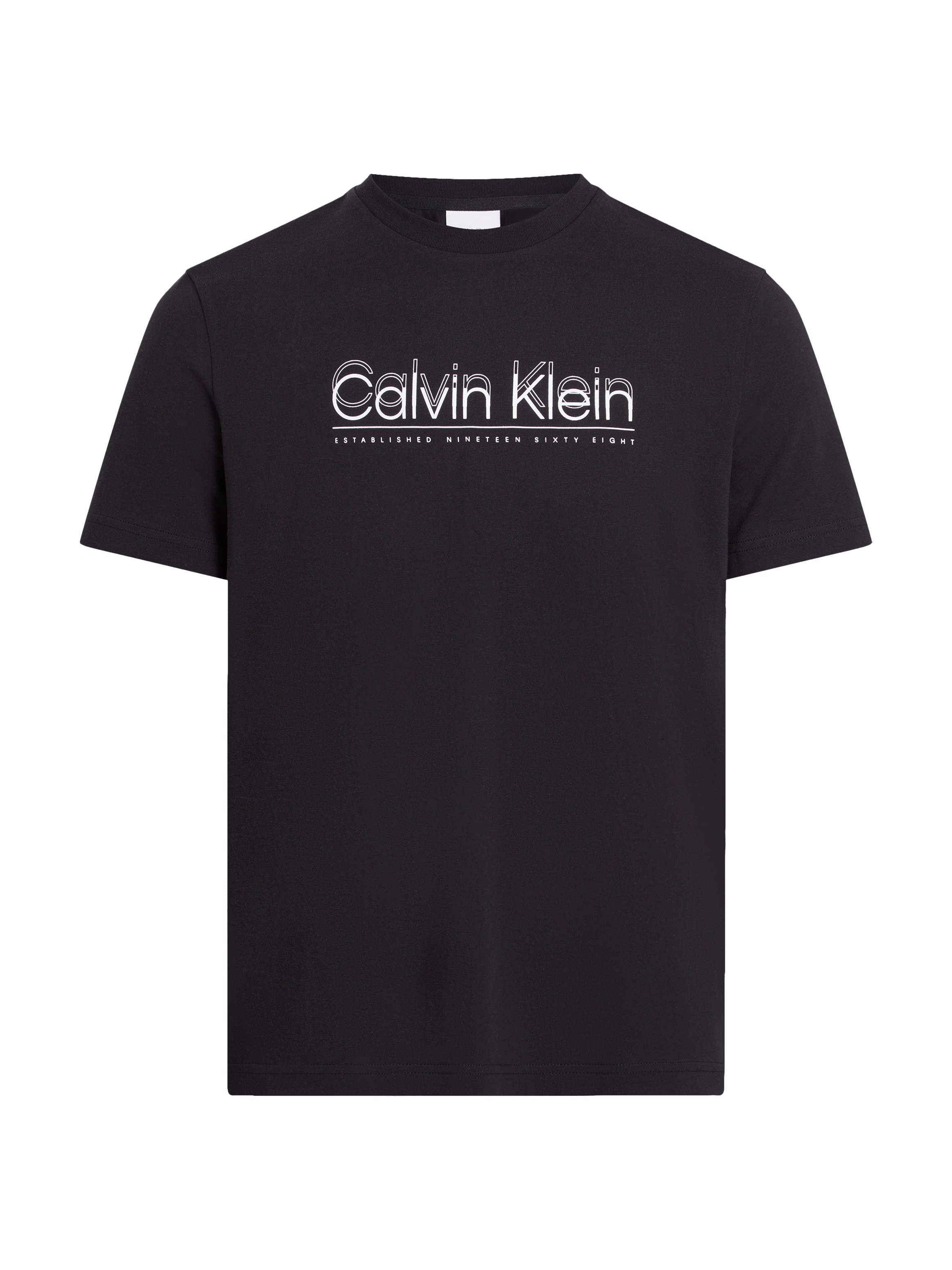 Calvin Klein T-Shirt »CP-DOUBLE LOGO T-SHIRT«, mit grossem Logoschriftzug