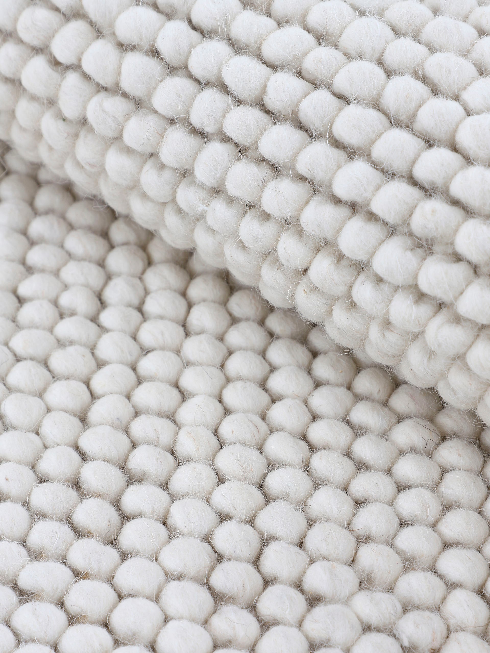 carpetfine Teppich »Calo«, rechteckig, kaufen Uni meliert, Handweb Wolle Teppich, 70% handgewebt, Farben