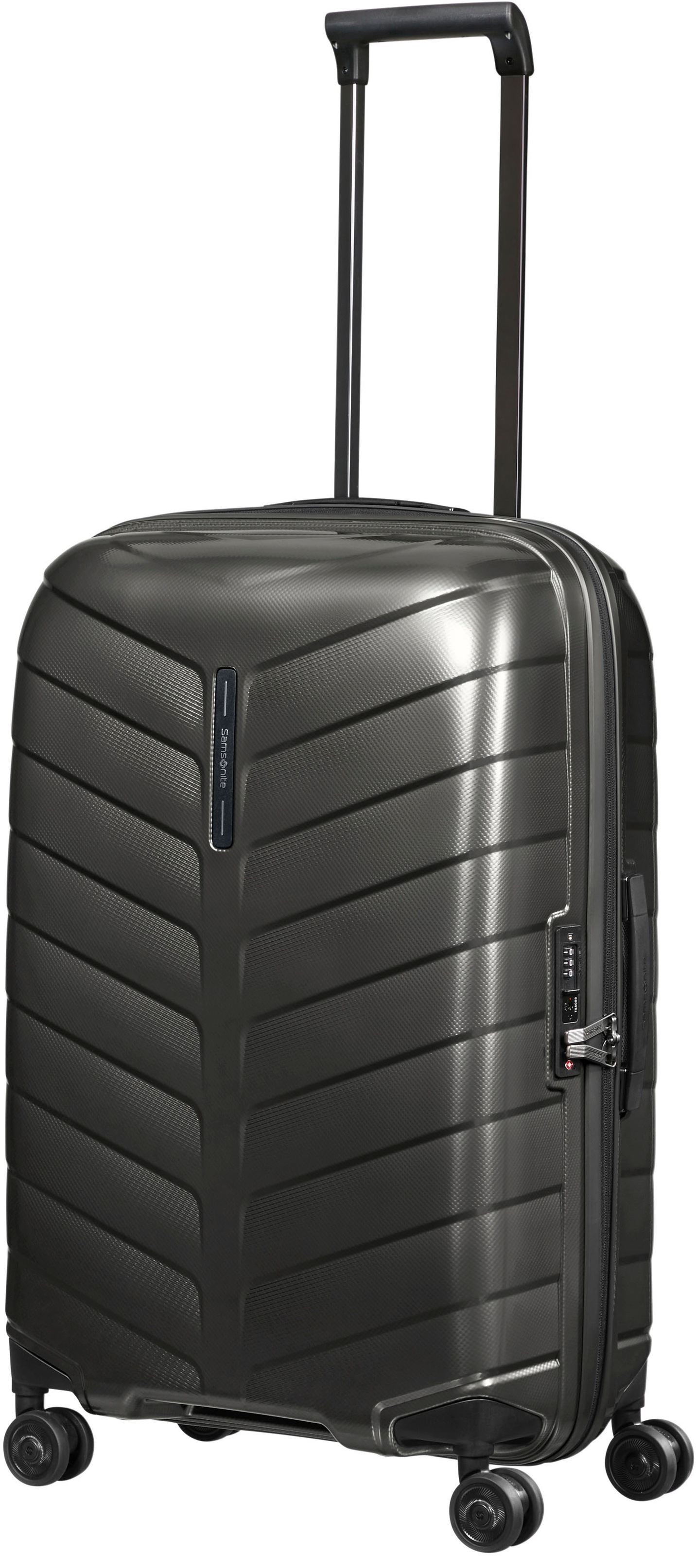 Samsonite Hartschalen-Trolley »ATTRIX, verschiedene Grössen und Farben«, 4 Rollen, Hartschalen-Koffer Reisegepäck TSA-Schloss Volumenerweiterung bei S