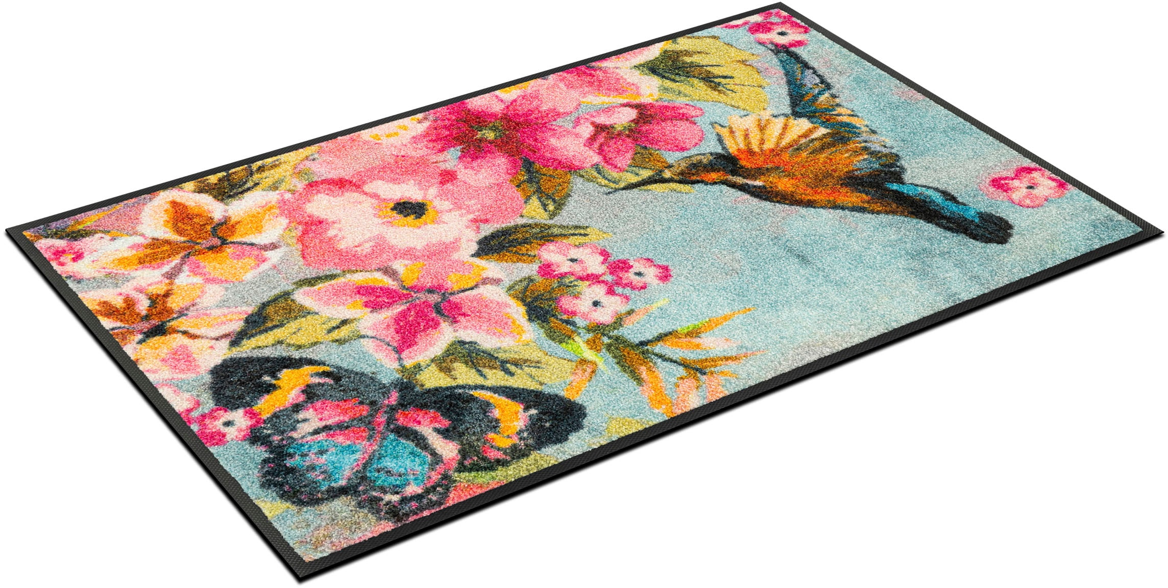 wash+dry by Kleen-Tex Fussmatte »Bloomibri«, rechteckig