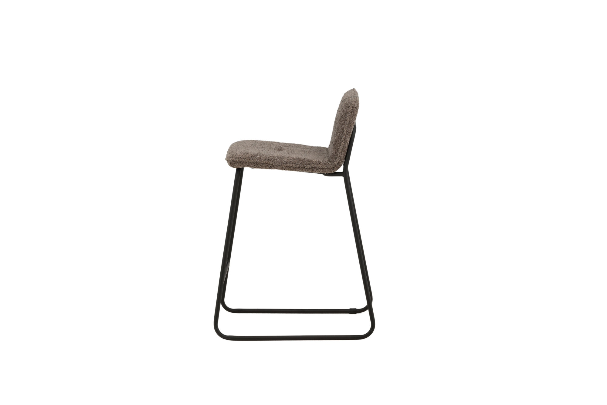 Venture Home Barhocker »Bisbee, 2er-Set Barhocker mit Fussstütze, belastbar bis 120 kg« Set, 2 Stk. tlg. Tresenstuhl, weicher Bezug, Stahlbeine, Fussstütze, modern