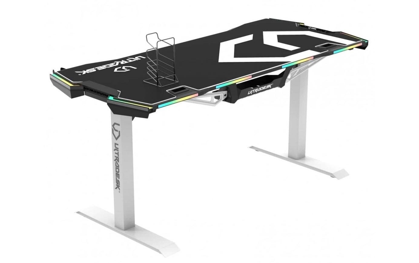 ULTRADESK Gamingtisch »Force Weiss«