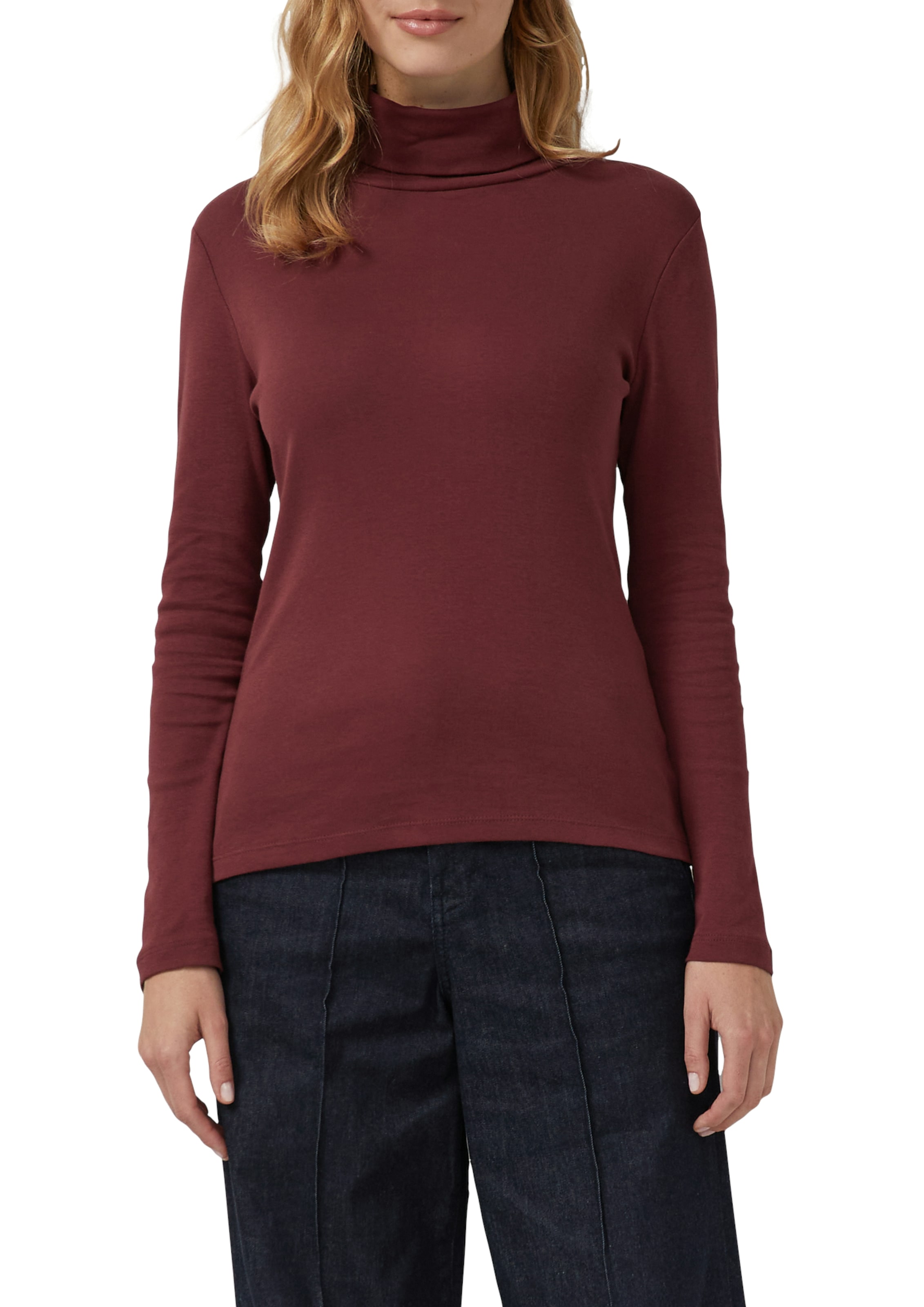 Image of s.Oliver Rollkragenshirt im Slim Fit, Langarm