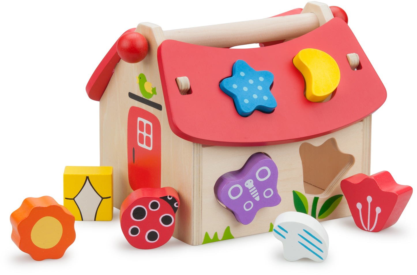 Image of New Classic Toys® Steckspielzeug »Educational - Haus«, FSC®- schützt Wald - weltweit bei Ackermann Versand Schweiz