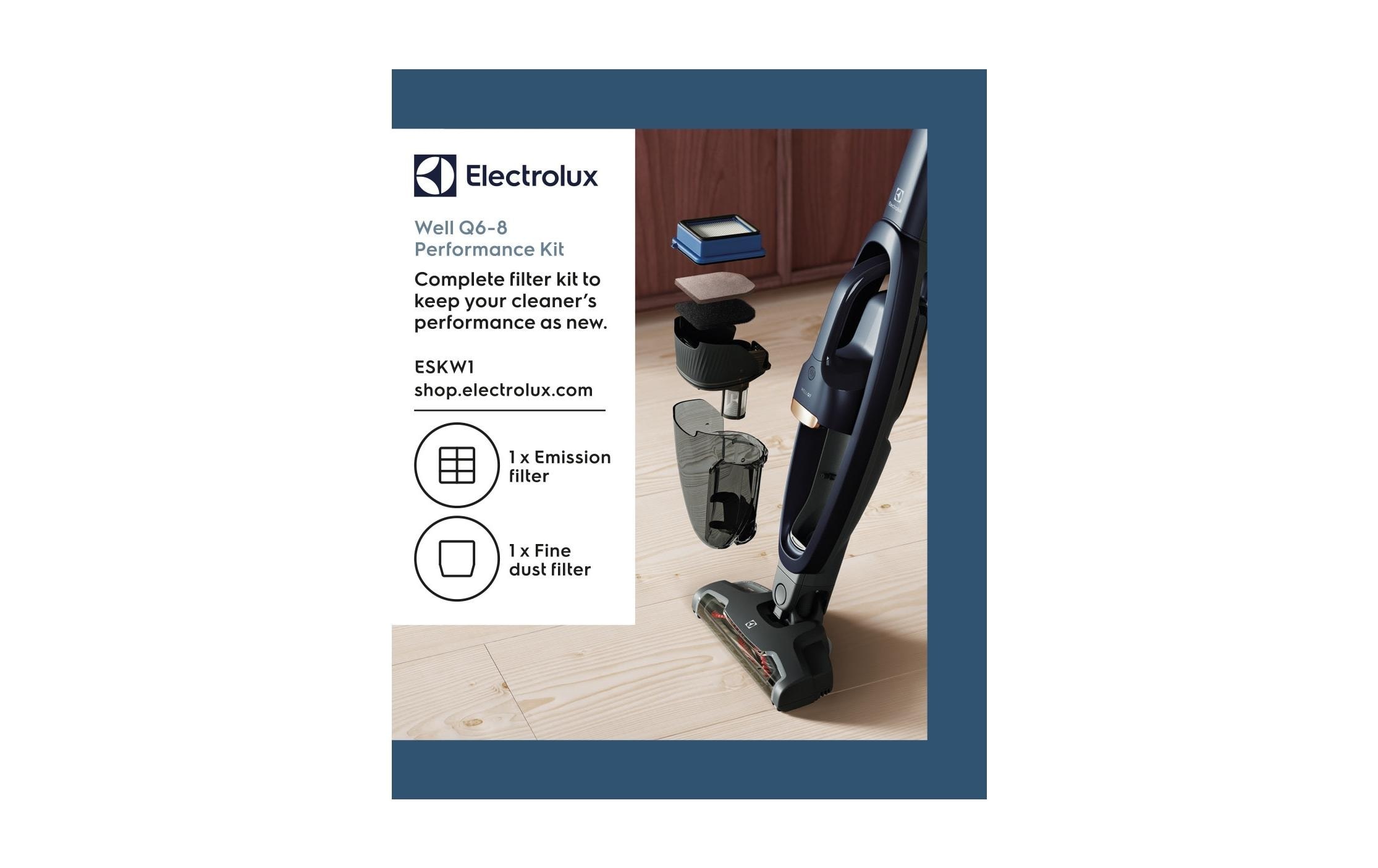 Electrolux Staubfilter »Kit ESKW1 für Well Q6, Q7 und Q8«