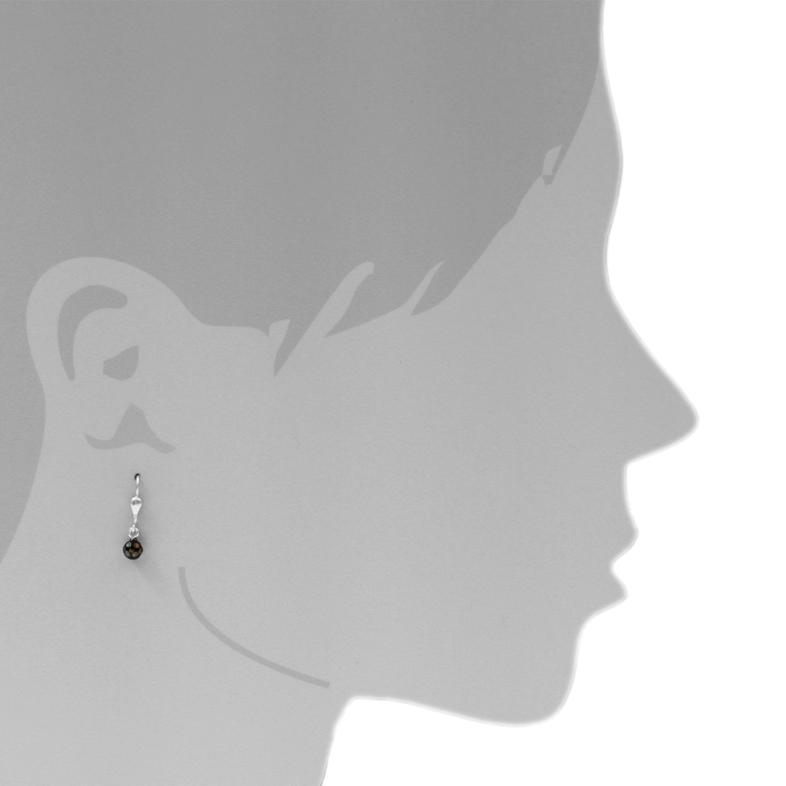 OSTSEE-SCHMUCK Paar Ohrhänger »Ostsee-Schmuck Ohrhänger Klassisch 5 mm Ohrhänger Klassisch 5 mm«