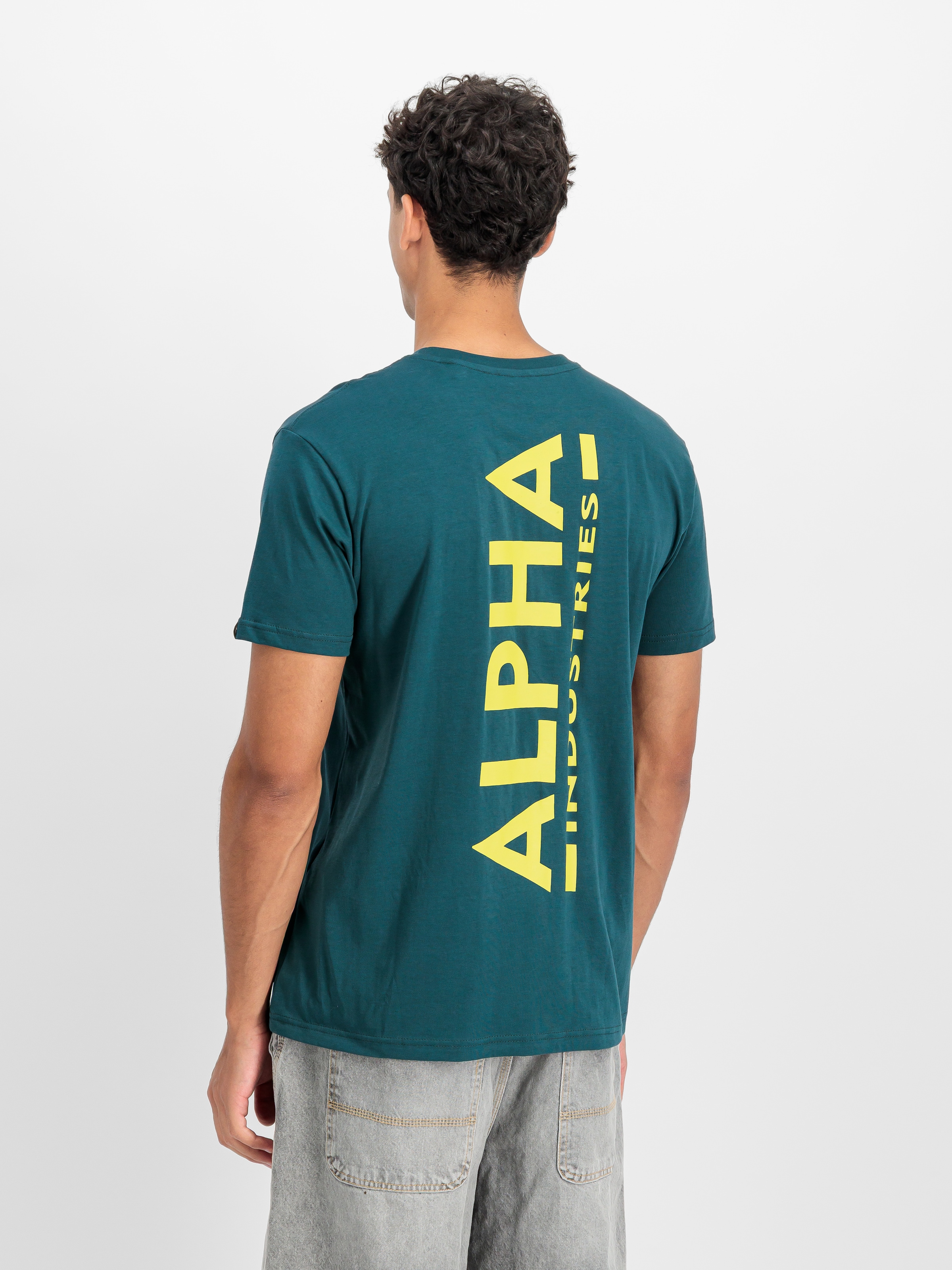 Alpha Industries Rundhalsshirt »Backprint T«
