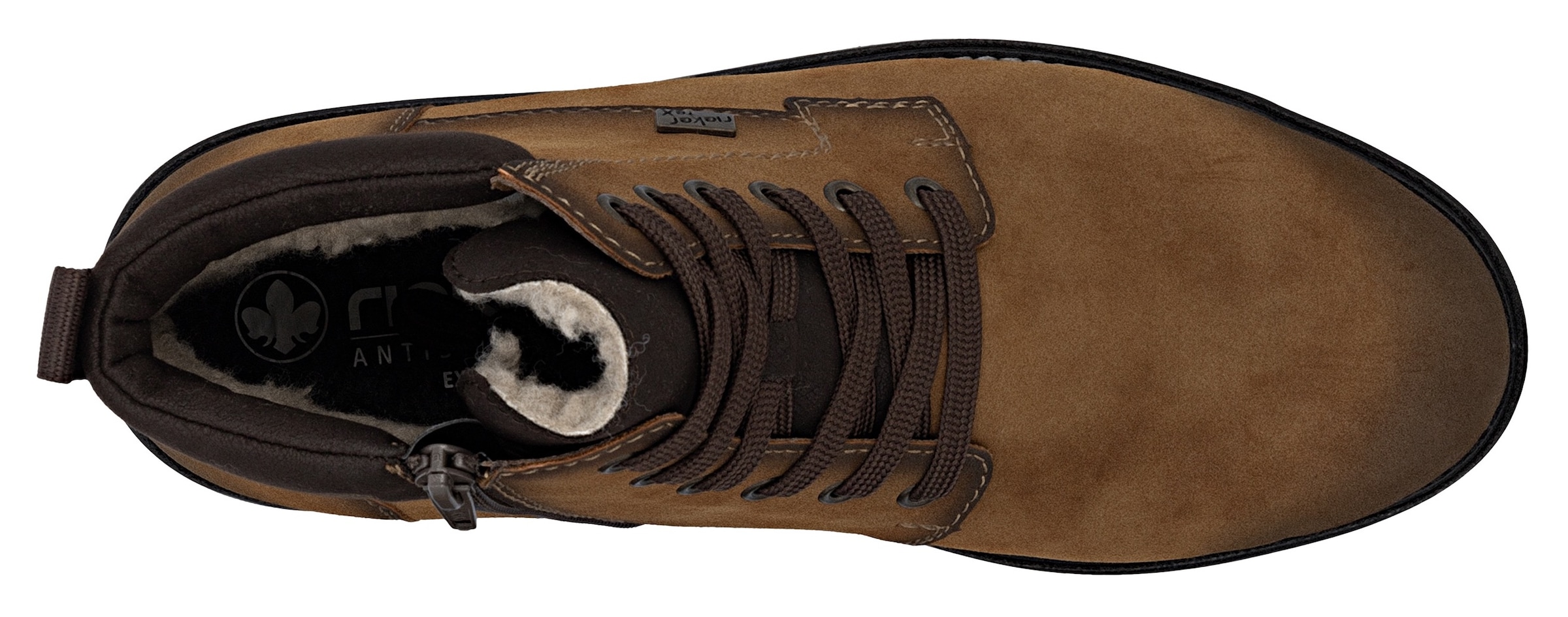 Rieker Bottes d'hiver  bottes d'hiver, bottines outdoor avec TEX et fermeture éclair intérieure