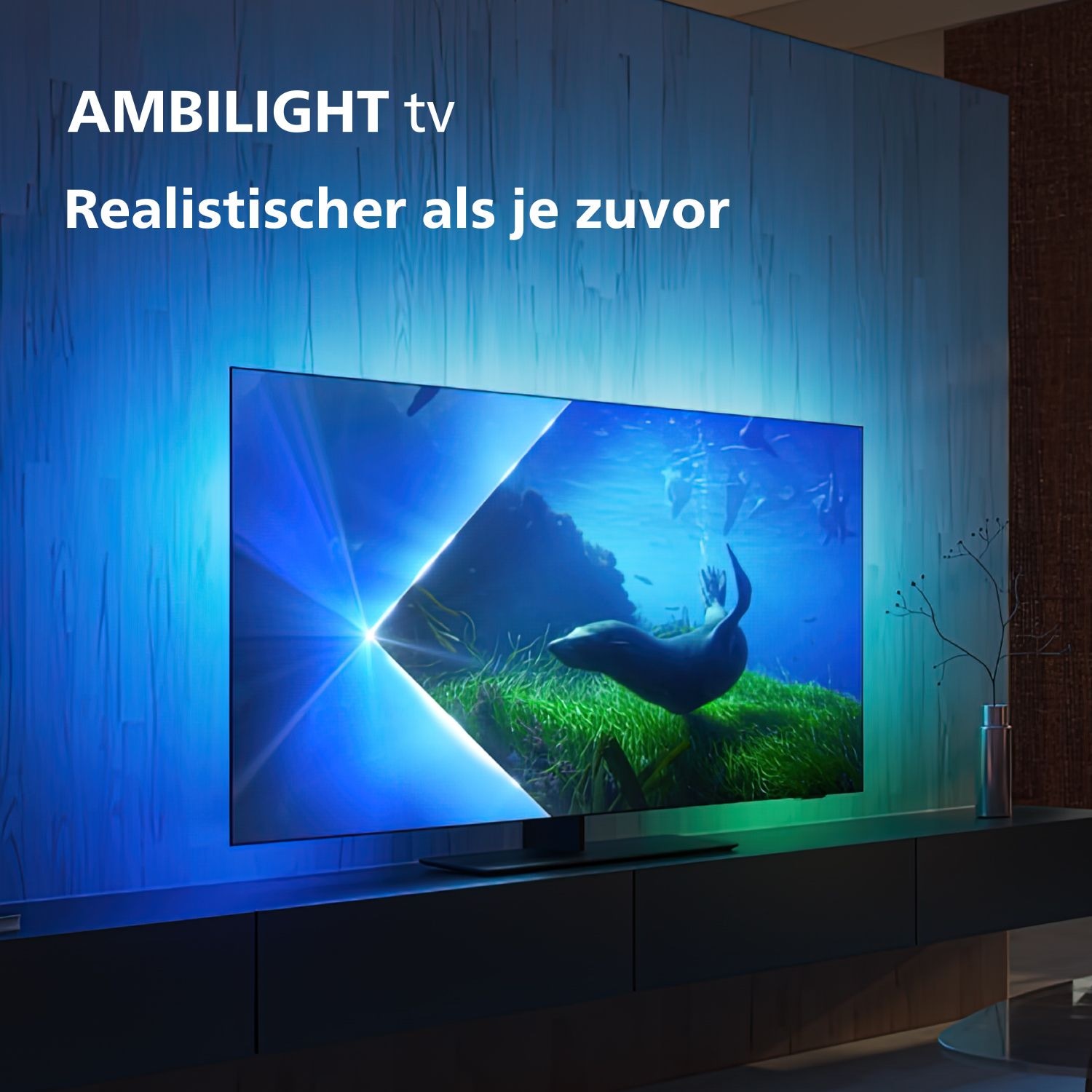 Philips LED-Fernseher, 122 cm/48 Zoll, 4K Ultra HD, Smart-TV-Android TV