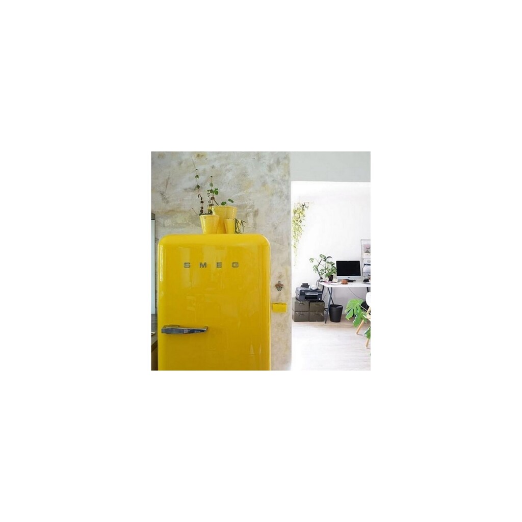 Smeg Kühlschrank, FAB28RYW5, 153 cm hoch, 61 cm breit