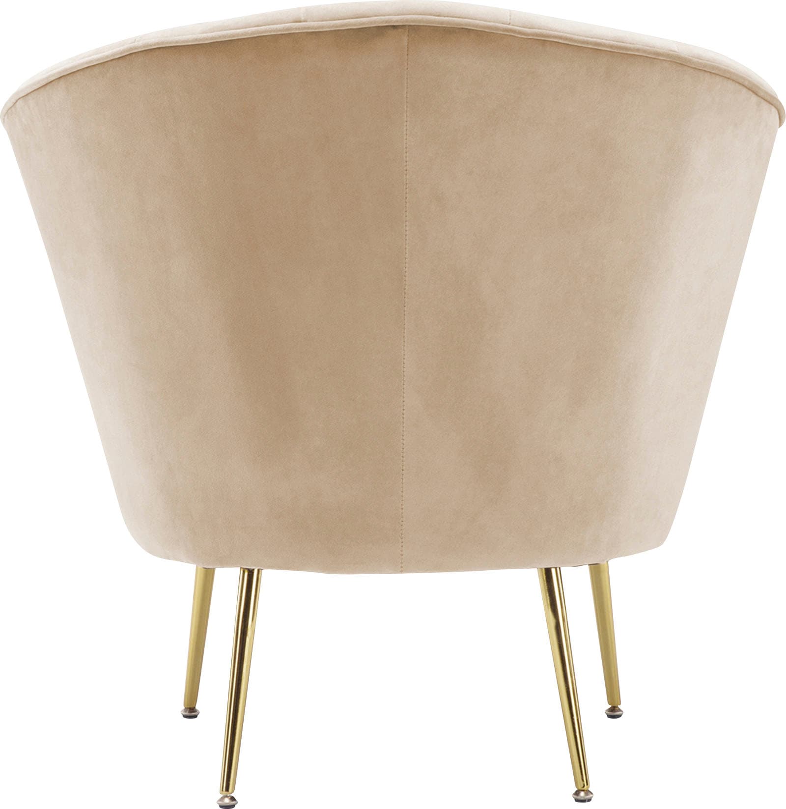 Kayoom Sessel »Poola 100, gemütlicher Cocktail-Sessel, edler Samtbezug« 1 Stk. tlg. samtweich, gesteppt, gemütlich, tiefe Sitzhöhe von 79cm