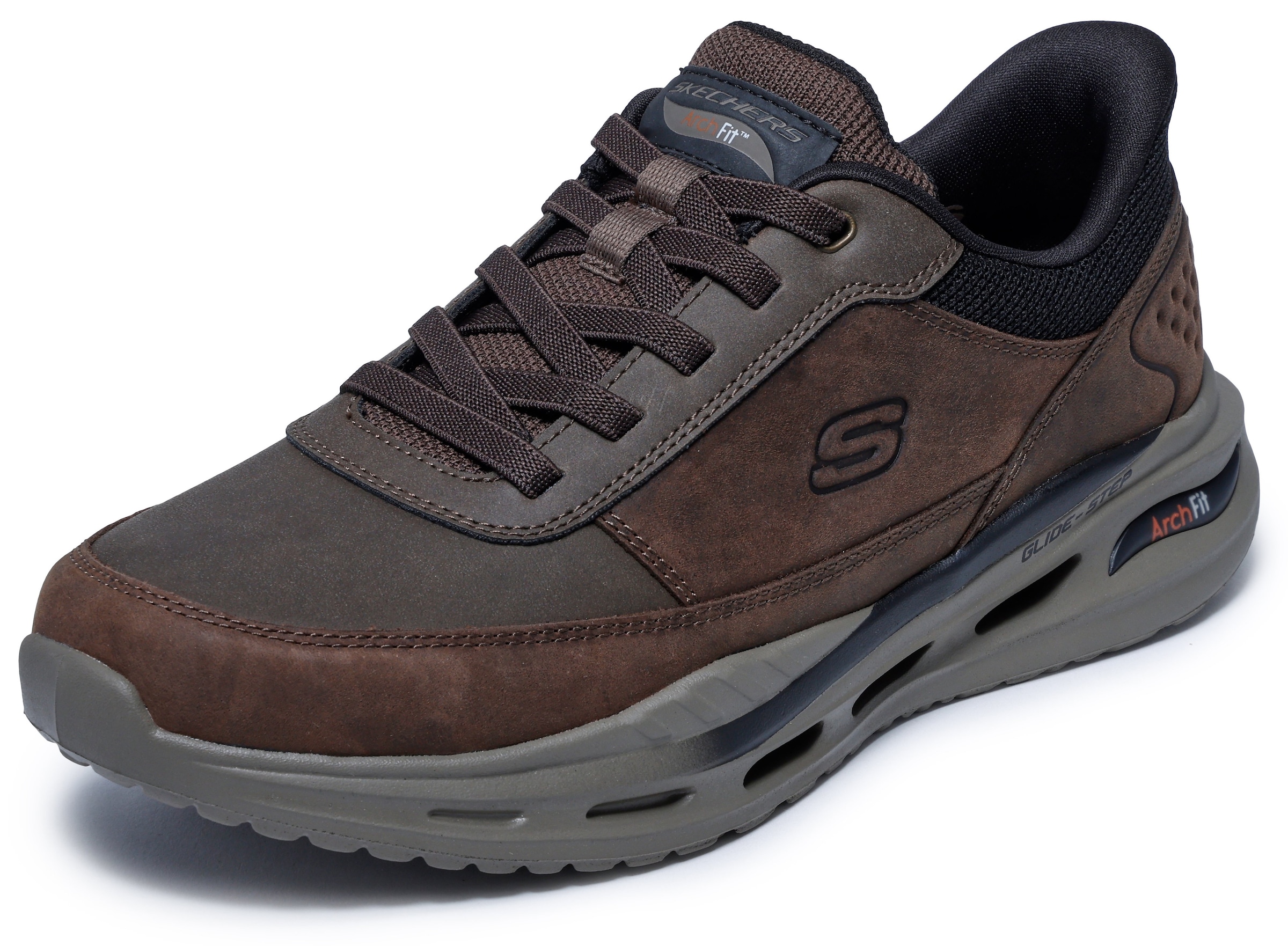 Skechers Baskets slip-on »ARCH FIT ORVAN«  chaussure à lacets, chaussure d'entraînement avec Glide Step