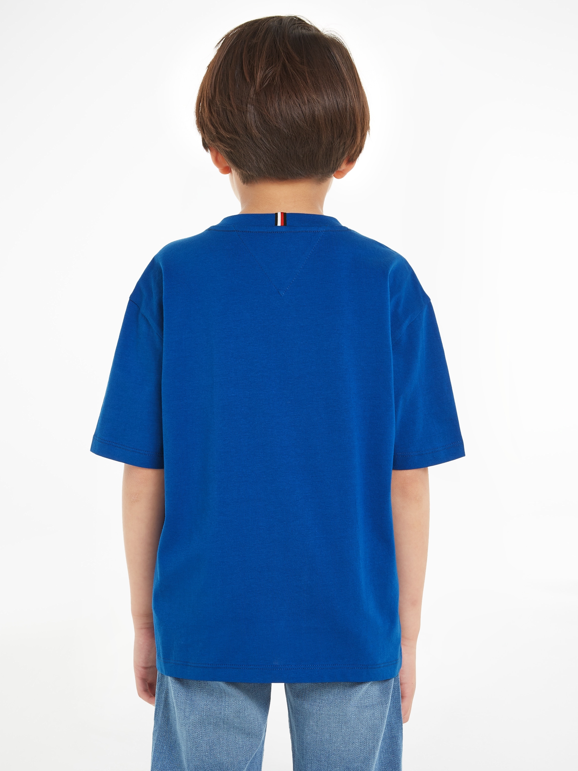 »ESSENTIAL Trendige ohne versandkostenfrei shoppen Mindestbestellwert - Hilfiger in T-Shirt Unifarbe S/S«, Tommy TEE