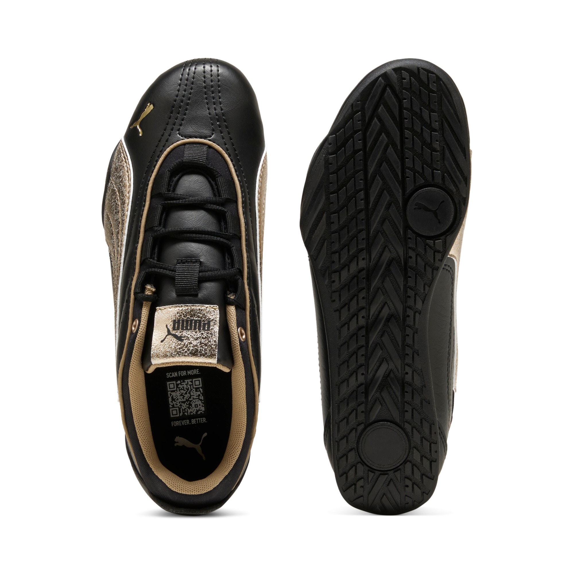 PUMA Sneaker »CATCH SOLEIL METALLIC WHISPER«  für sportlichen Look, mit Gummi-Laufsohle, mit Schnürung