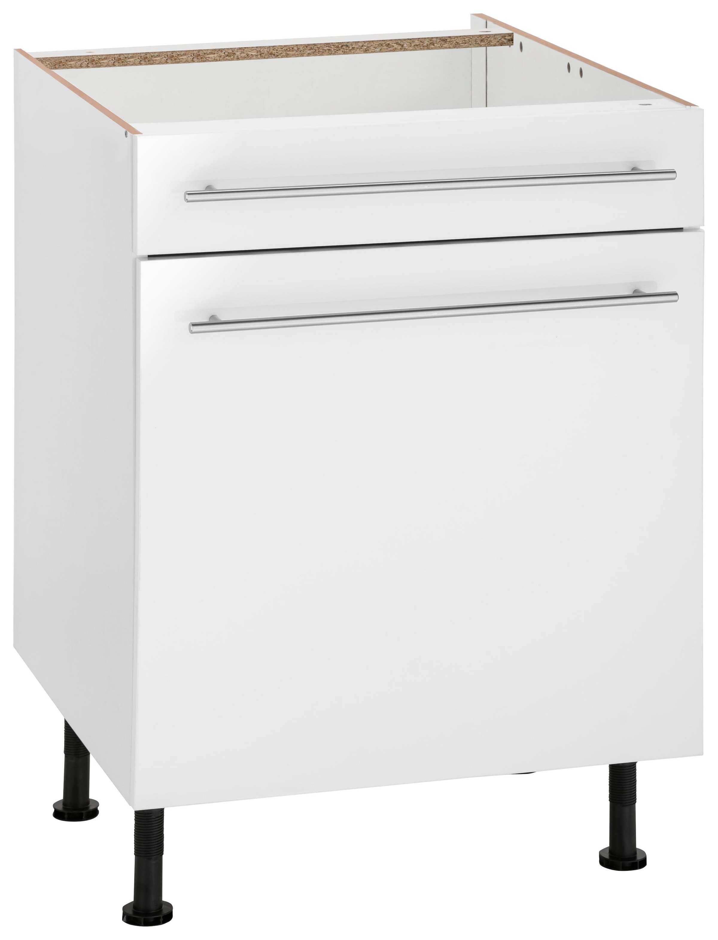 Image of OPTIFIT Unterschrank "Bern" 60 cm breit, mit Tür und Schubkasten, mit höhenverstellbaren Füssen