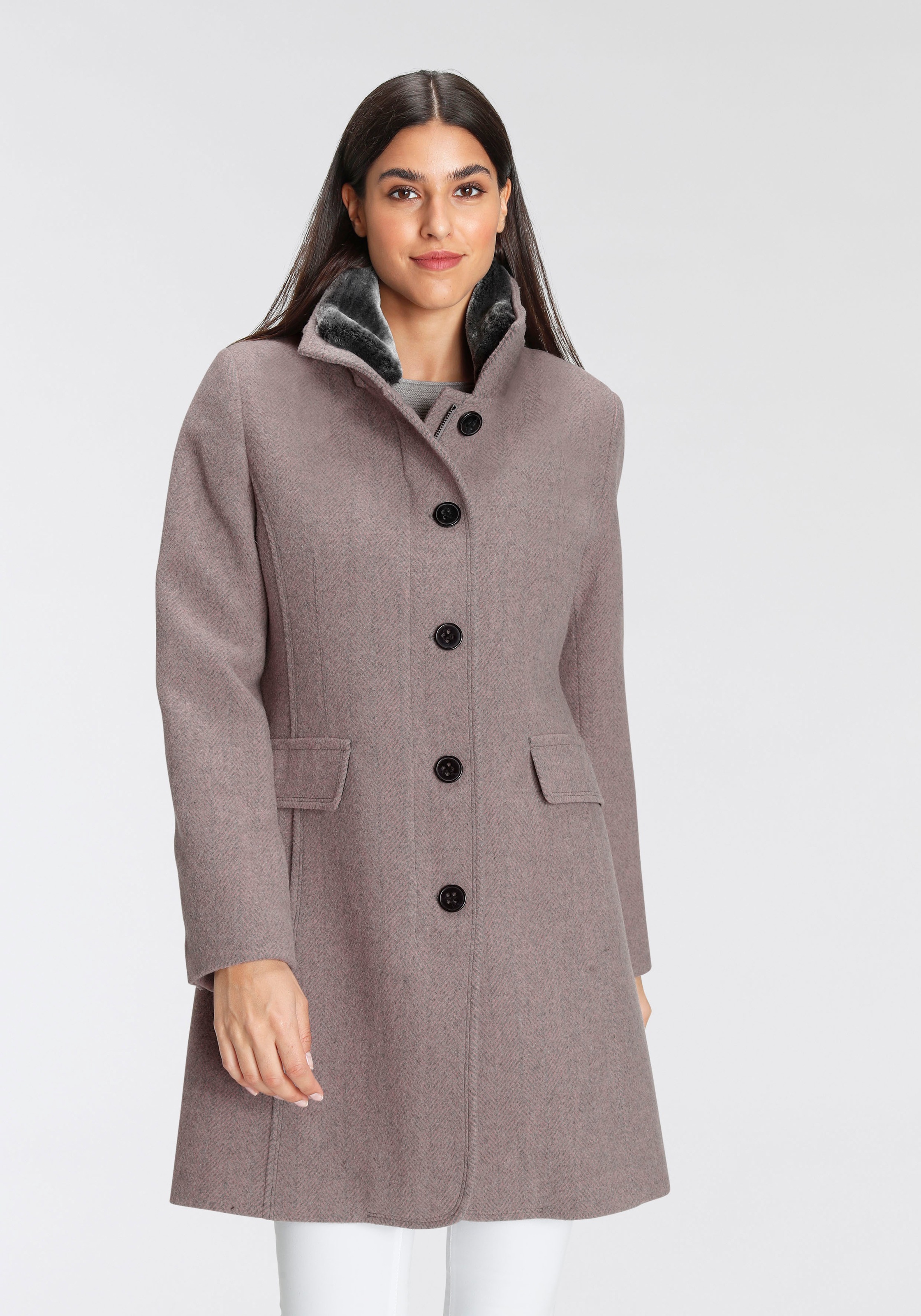 Image of Junge Danmark Langjacke, mit abnehmbarem Pelzimitat auf der Innenseite des Kragens bei Ackermann Versand Schweiz