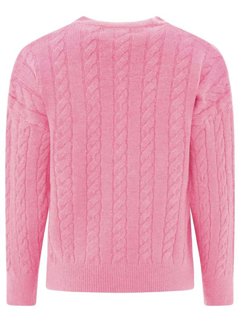 Zwillingsherz Pull en tricot »"Zopfstrick"« Rundhalsausschnitt, Zopfstrick, Langarm