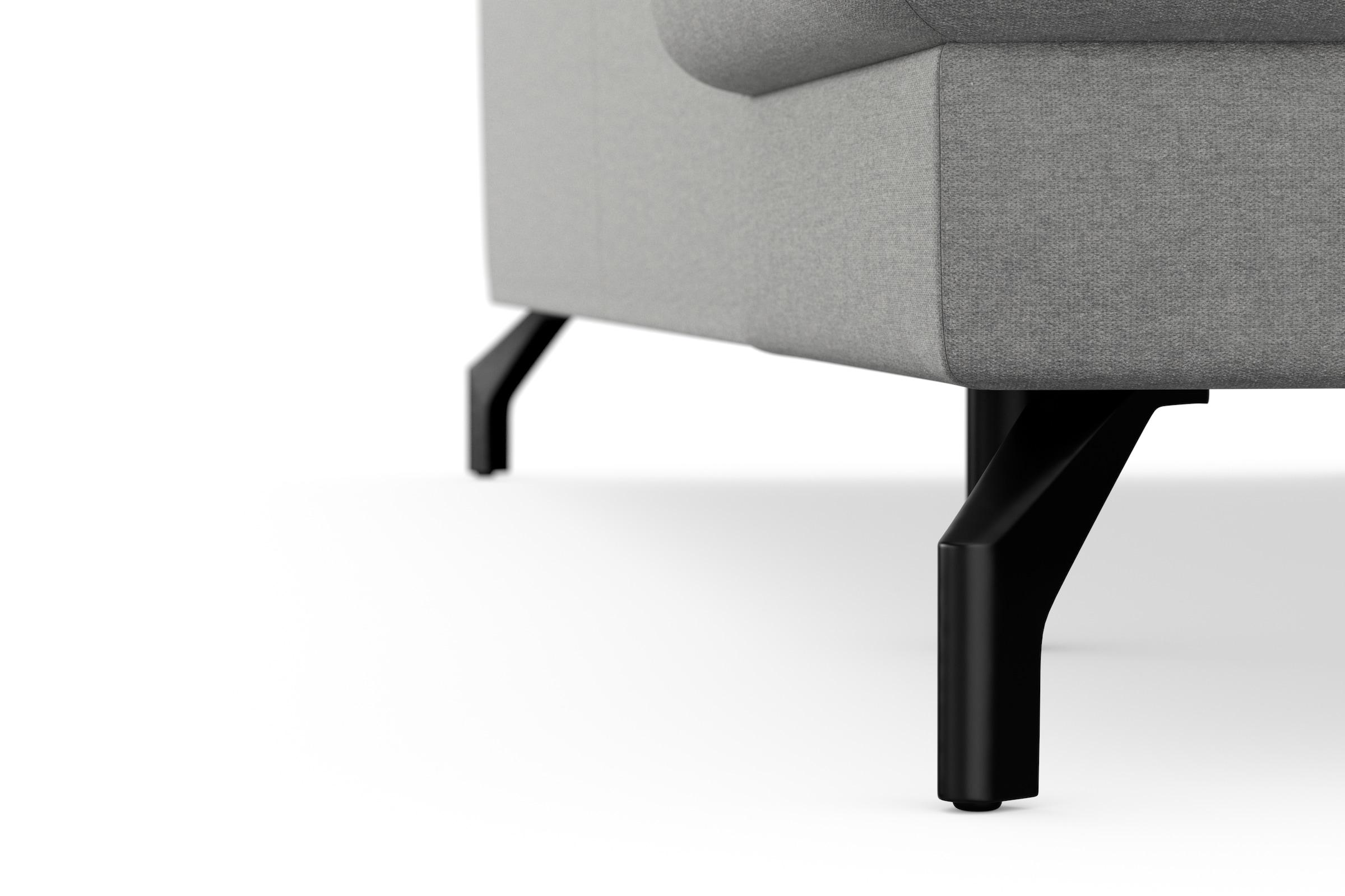 sit&more Canapé d'angle »Cinturo L-Form« inklusive Sitztiefenverstellung und Federkern, Sitzhöhe 45 cm