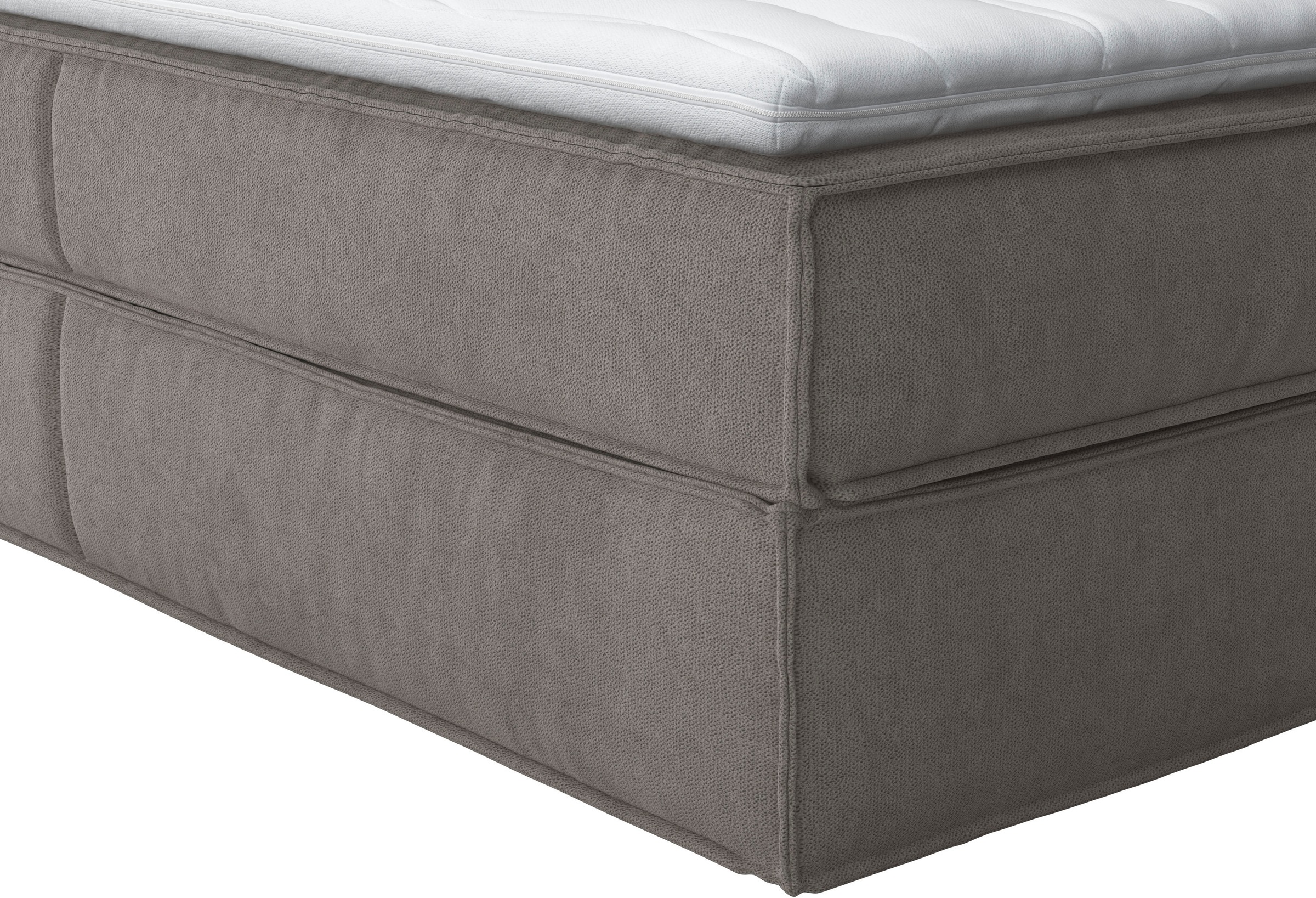 LeGer Home by Lena Gercke Boxspringbett »Addyson«, (Härtegrade H2, H3 und H4 wählbar), Boxspringbett inkl. Topper, 2 Matratzen