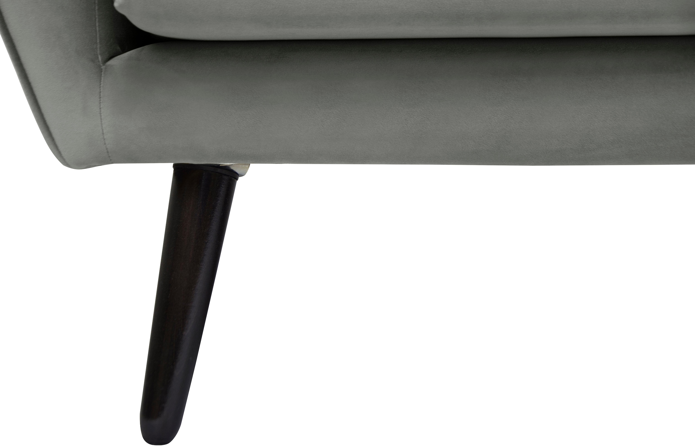 andas 2-Sitzer »Bille«, mit Naht im Rückenkissen und Eiche-Beinen, Design by Morten Georgsen