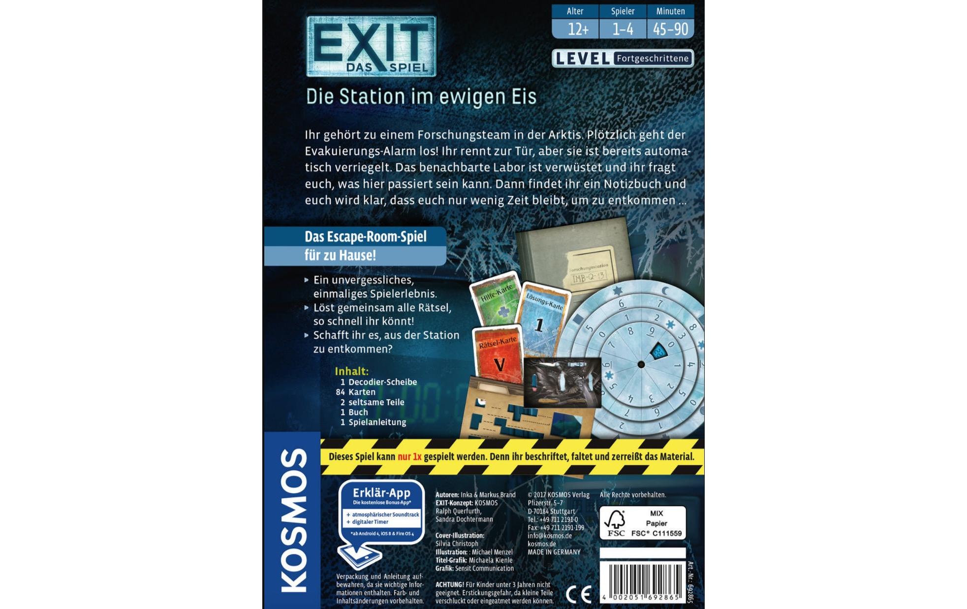 Kosmos Spiel »EXIT: Die Station«