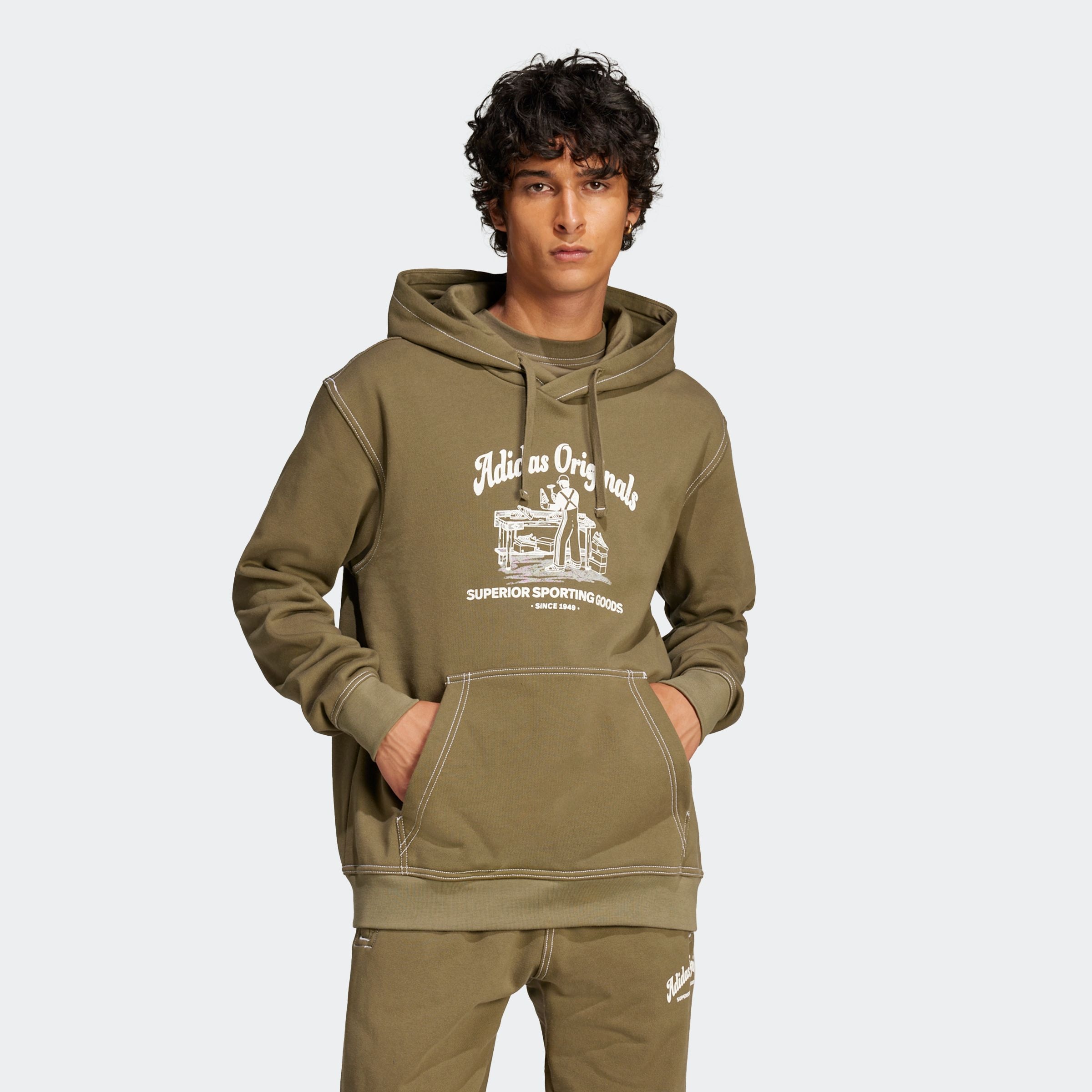 Image of adidas Originals Kapuzensweatshirt "WABASH HOODIE"