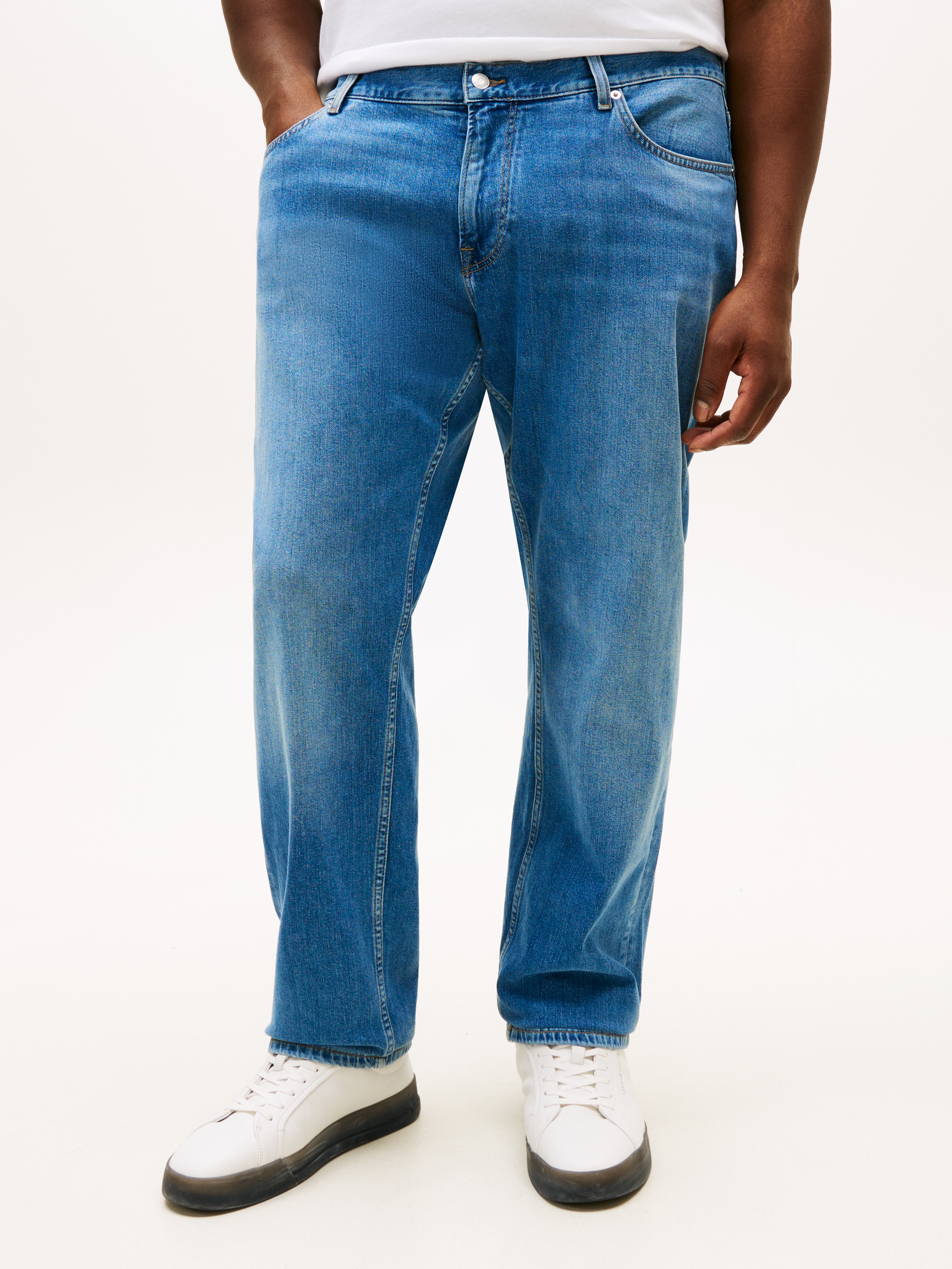 Image of Tommy Hilfiger Big & Tall Gerade Jeans "BT-MADISON" mit Fade-Effekten, regular fit, gerades Bein, Grosse Grössen