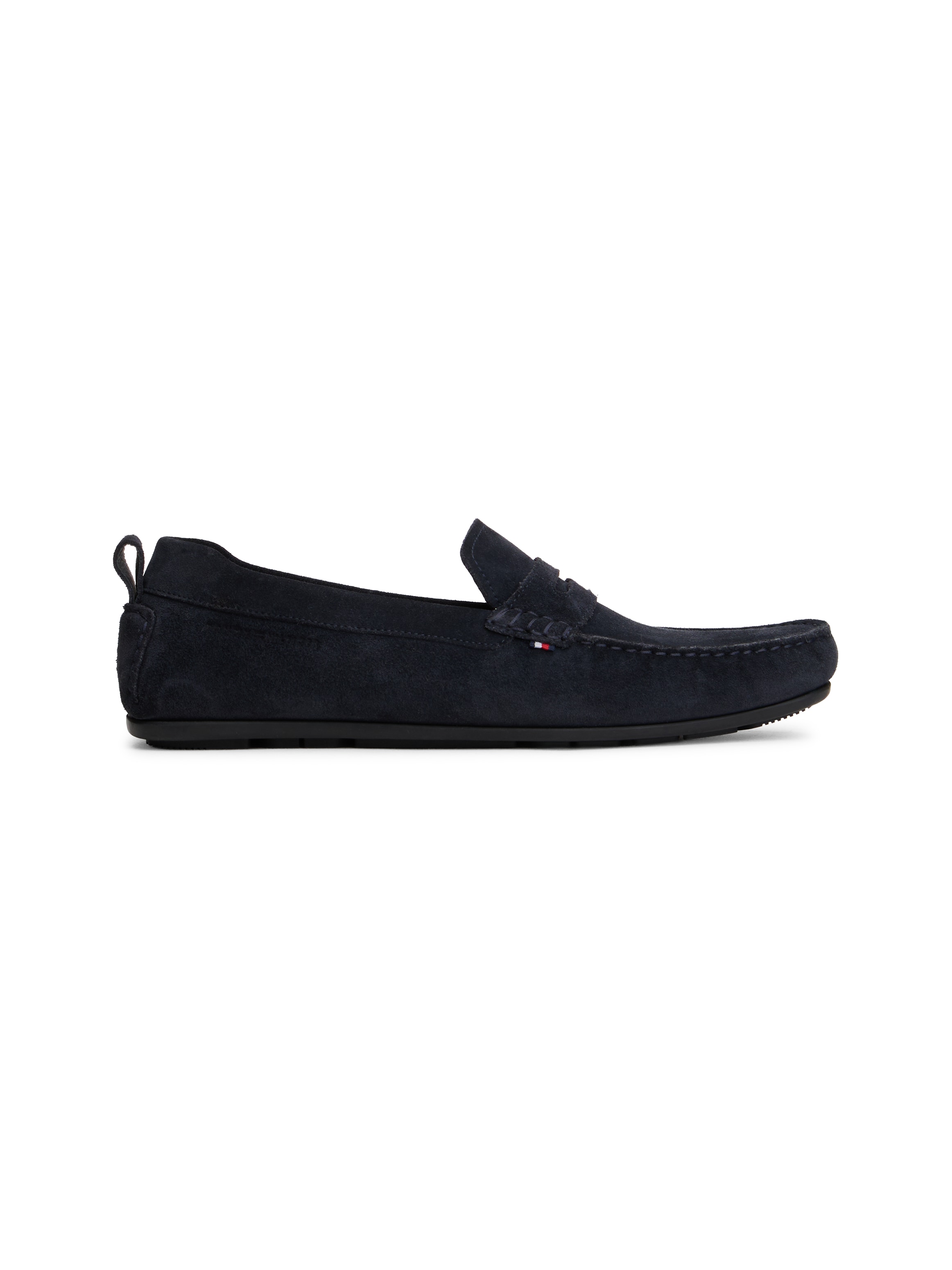 Tommy Hilfiger Slipper »CORE HILFIEGR SUEDE DRIVER«  flats, chaussure à enfiler style mocassin
