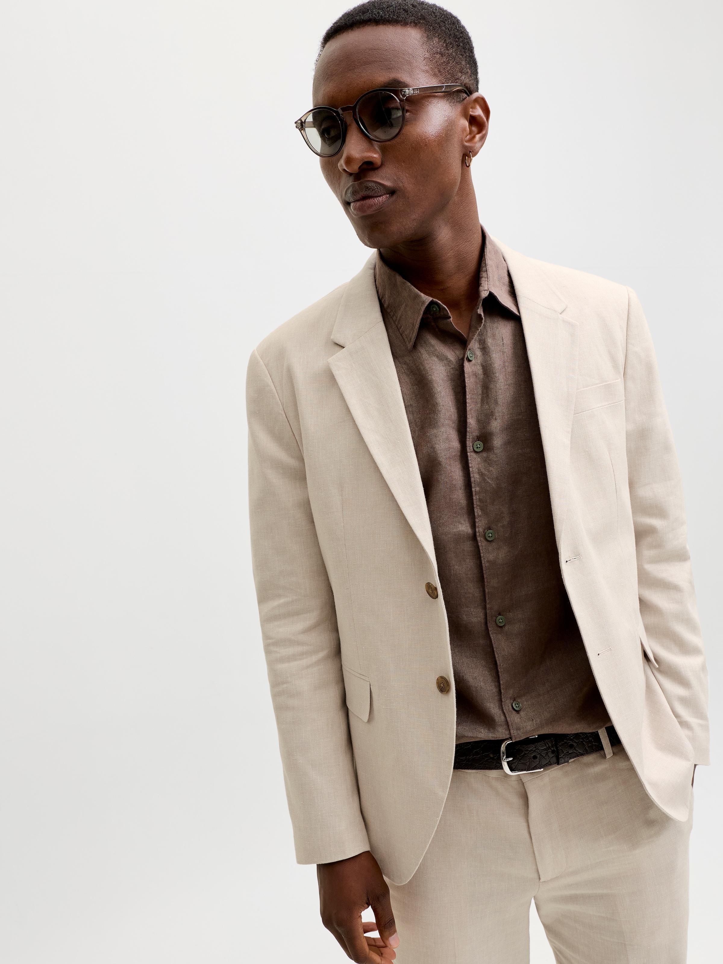 Jack & Jones Sakko »JPRMARTIN SUMMER BLZ LINEN BLEND NO06 SN« Baumwollmischung, slim fit