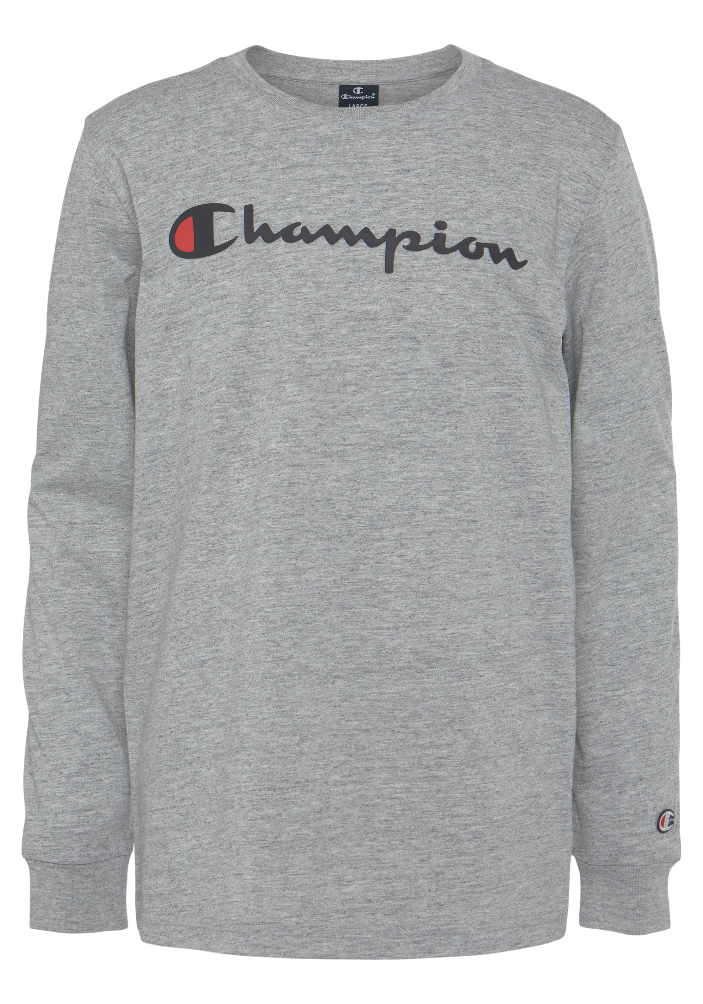 Champion Langarmshirt »Classic Long Sleeve large Logo - für Kinder«