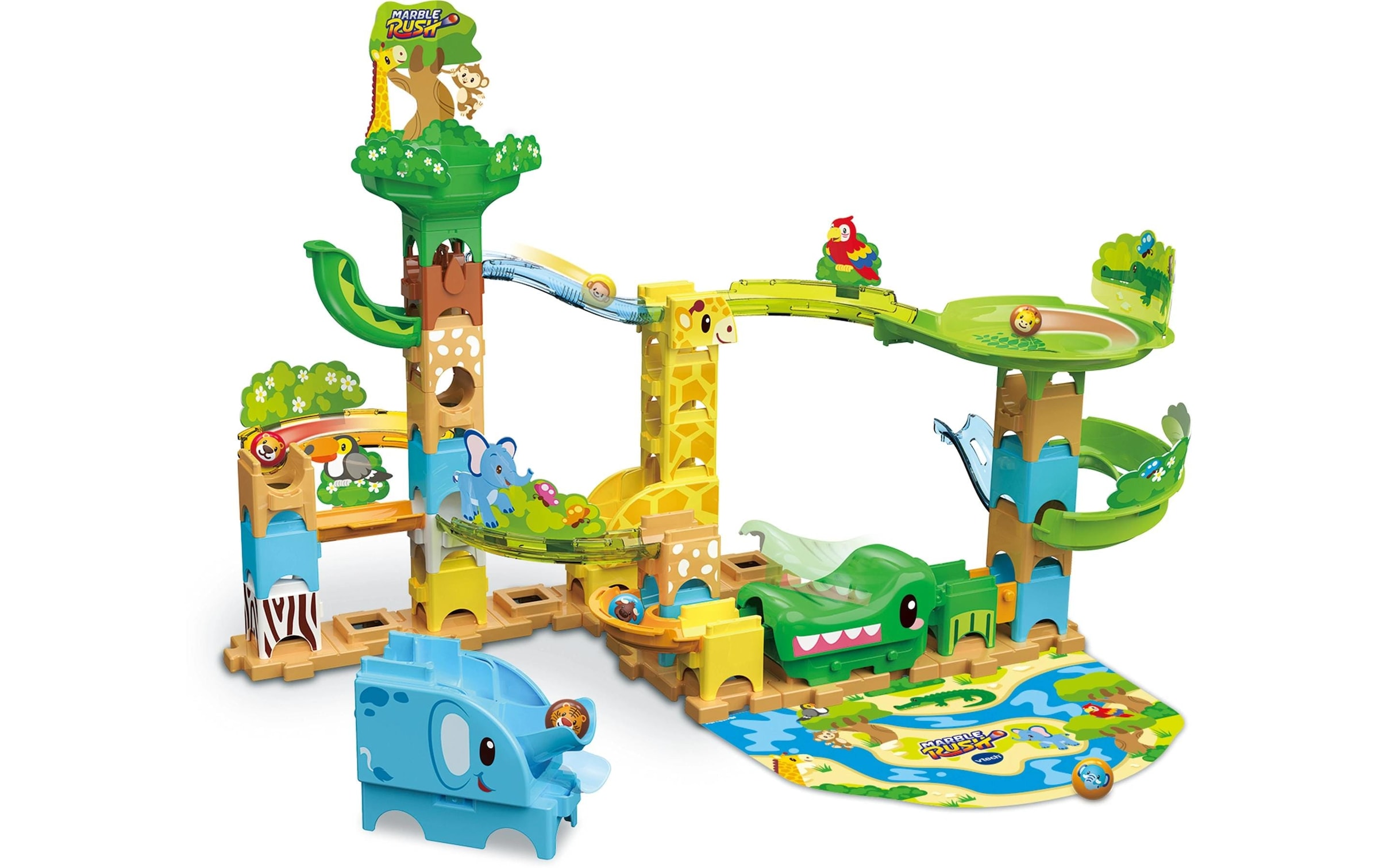 Vtech® Piste de billes »Marble Rush Junior Animal Set J100 -FR-«