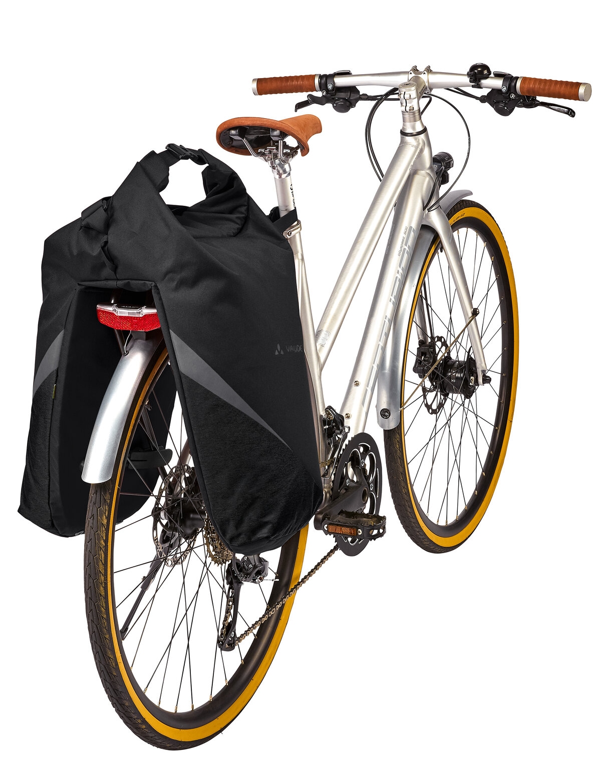 VAUDE Fahrradtasche »Road Master Urban (Double)« Doppel-Packtasche, aus Polyester, mit grossem Packmass