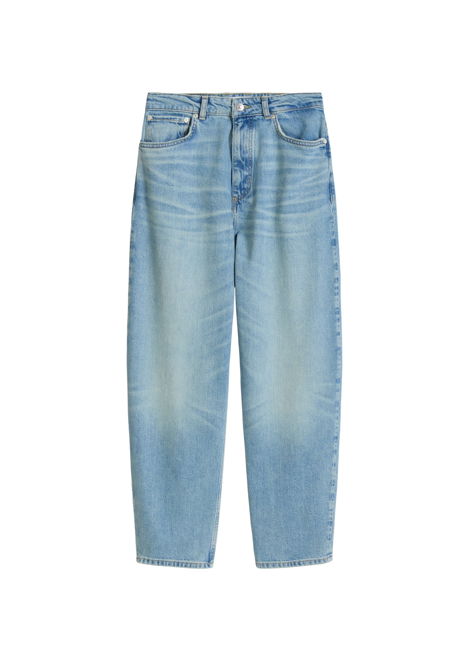 Marc O'Polo 5-Pocket-Jeans barrel cropped, hohe Leibhöhe