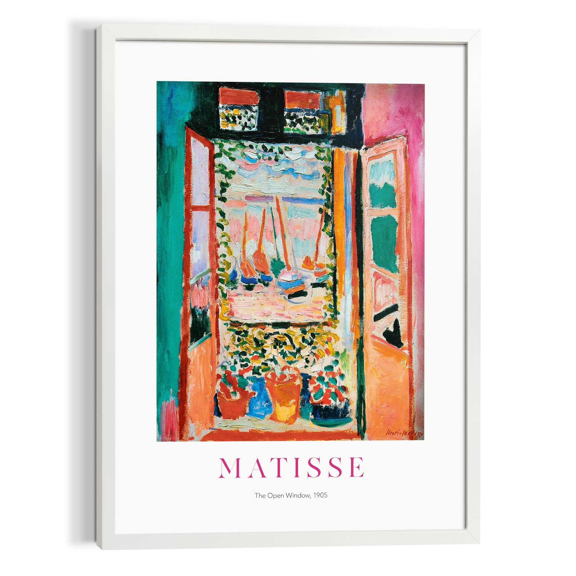 Image of Reinders Leinwandbild "Matisse - window"