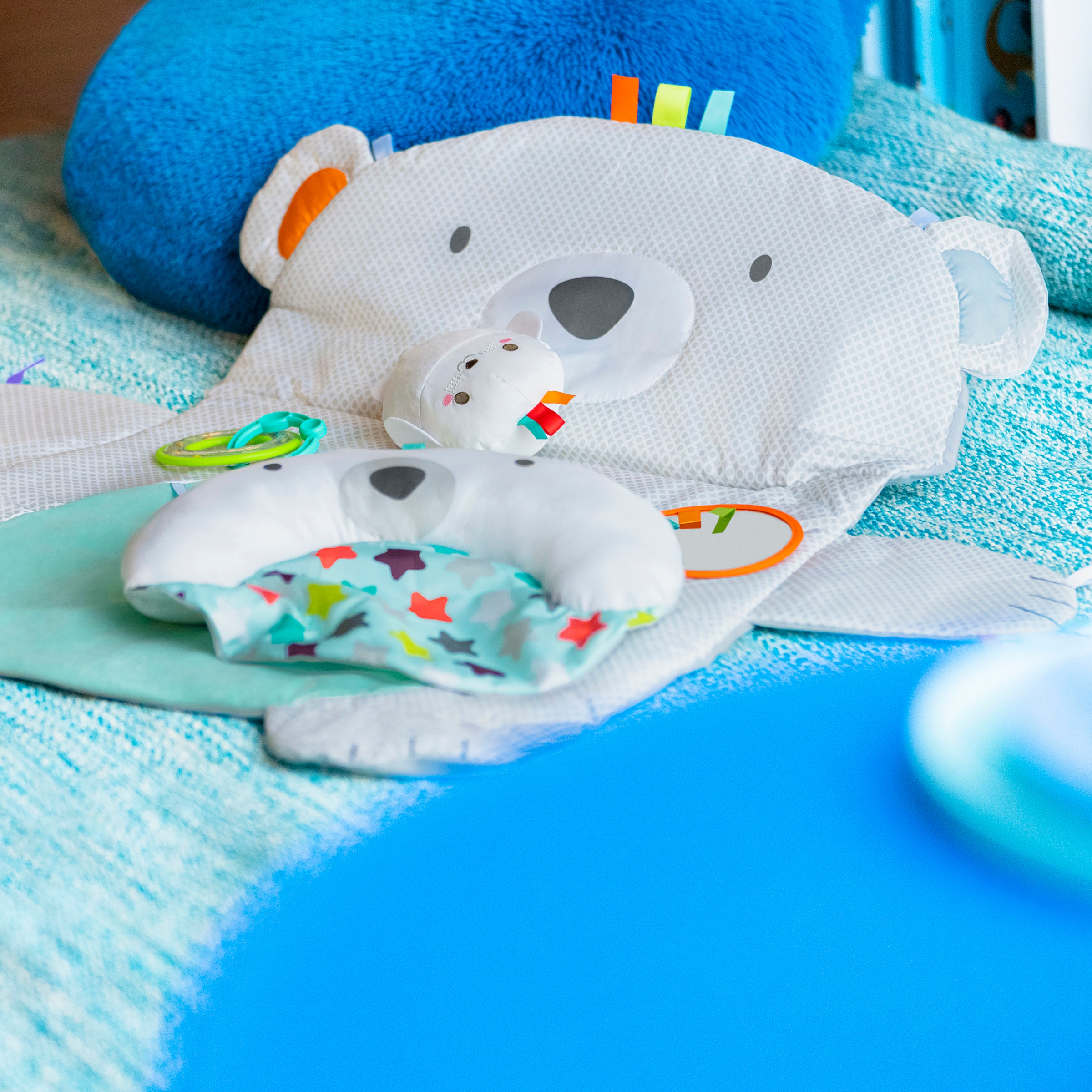 Bright Starts Jouet de préhension »Tummy Time Prop & Play™«