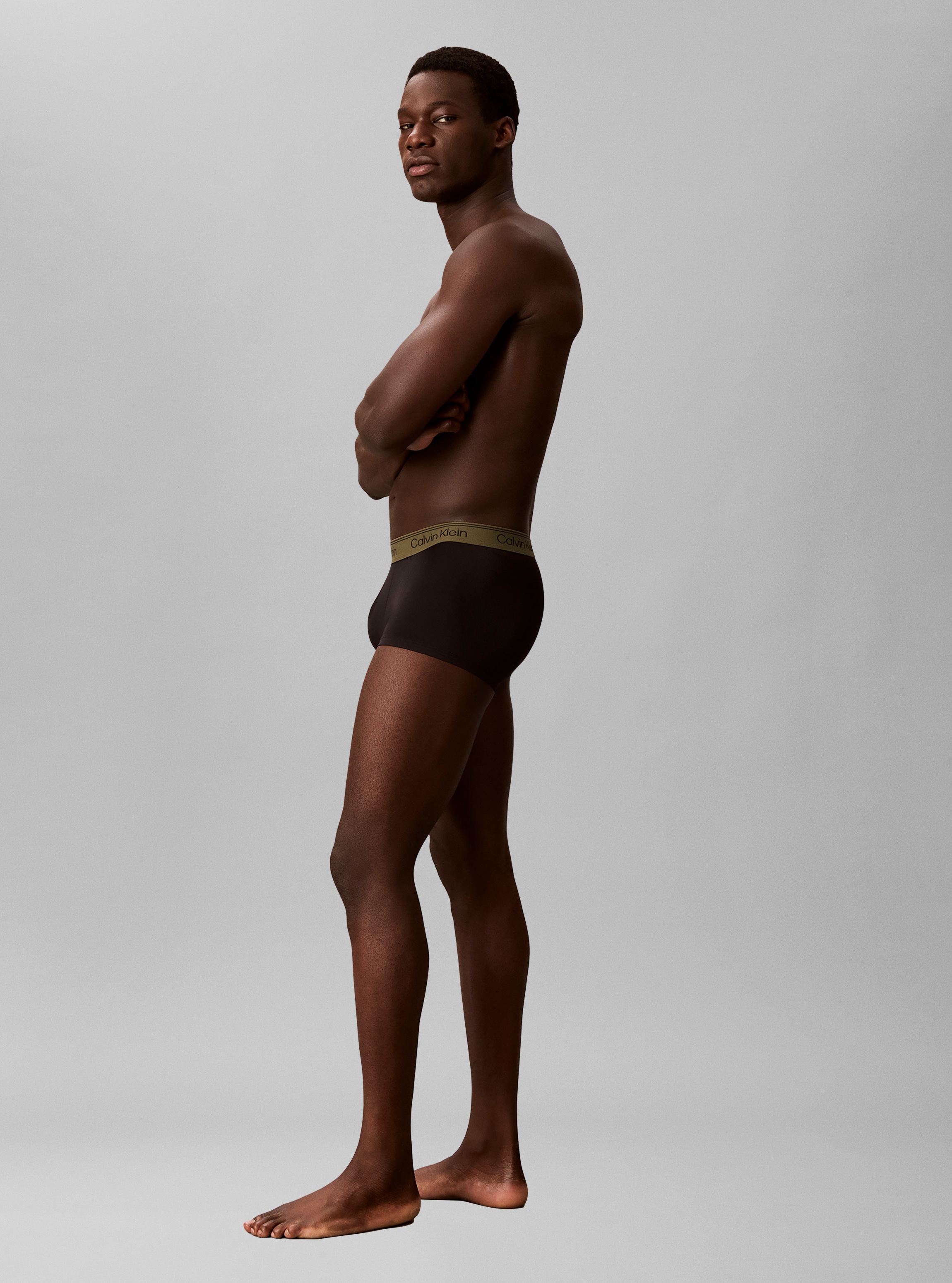 Calvin Klein Underwear Tronc »LOW RISE TRUNK 5PK« Paquet, pack de 5, 5 cuis Avec ceinture élastique