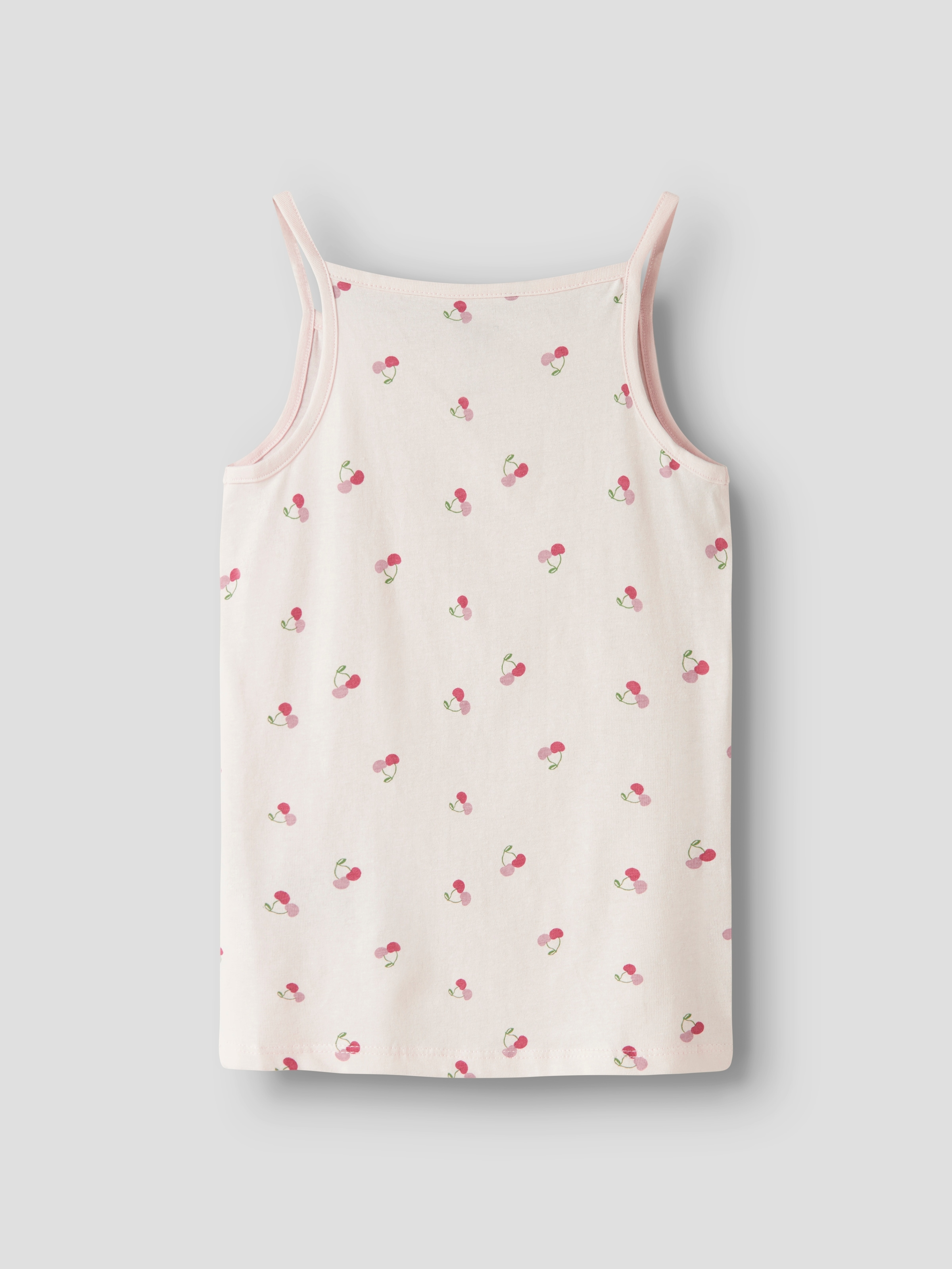 Name It Sous-chemise »NKFSTRAP für Mädchen mit Stretchkomfort im 4er-Pack« Packung, 4 cuis bedruckt, casual, regular fit, Baumwollmischung, Rundhals