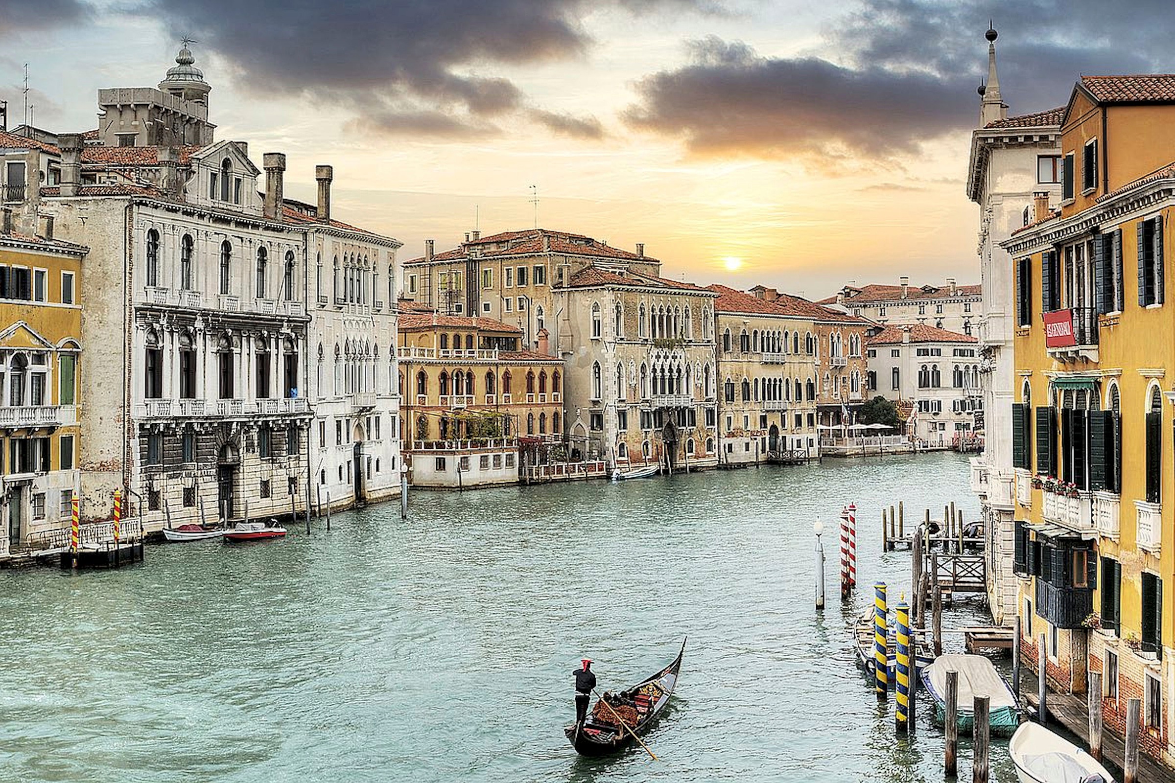 Image of DELAVITA Leinwandbild »A. BLAUSTEIN / Canale Grande bei Dämmerung«, (1 St.) bei Ackermann Versand Schweiz