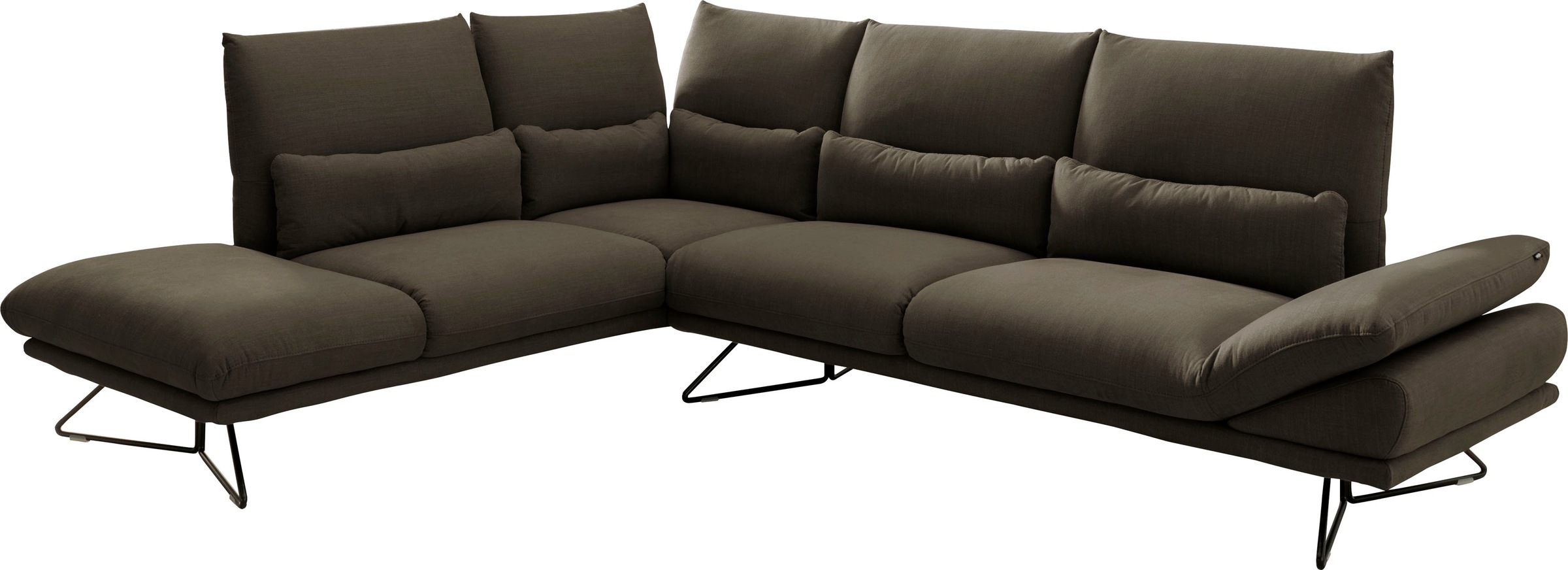 Image of designwerk Ecksofa »Constellation«, in schwebender Optik, Ottomane links oder rechts bestellbar bei Ackermann Versand Schweiz