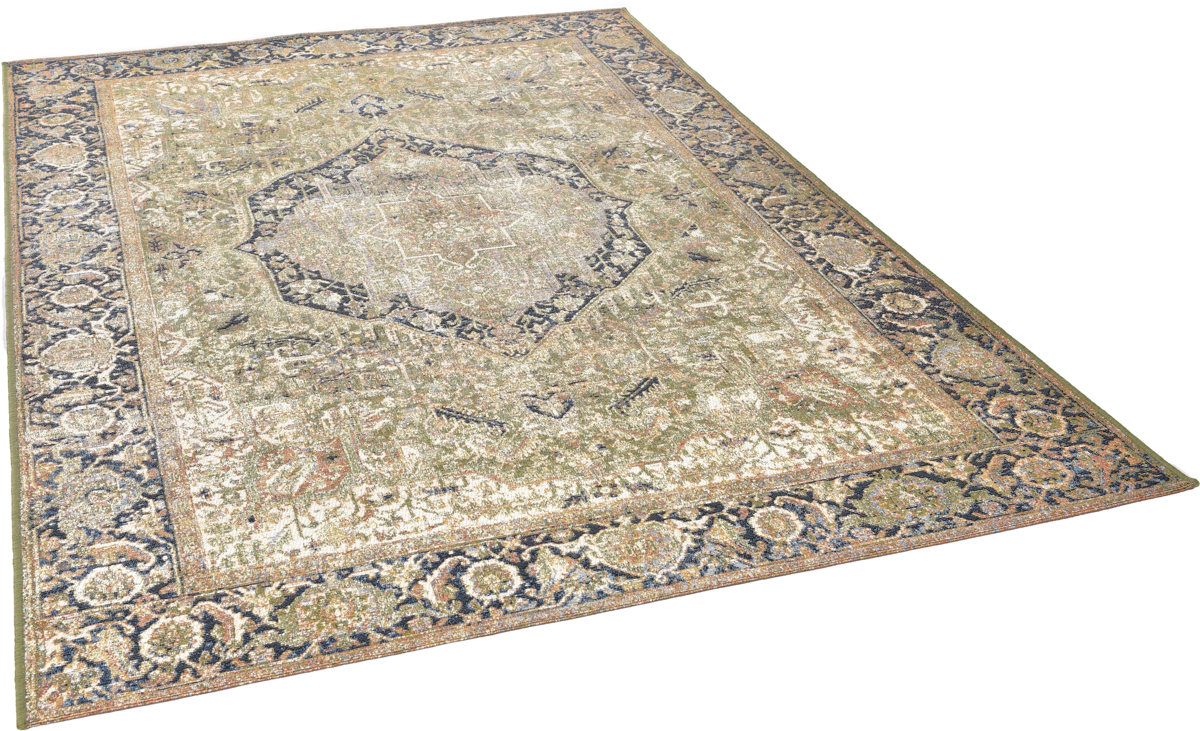 Image of TOM TAILOR HOME Teppich "Funky Outdoor Orient One" rechteckig 5 mm Höhe Flachgewebe, Orient-Optik, In- und Outdoor geeignet, Wohnzimmer