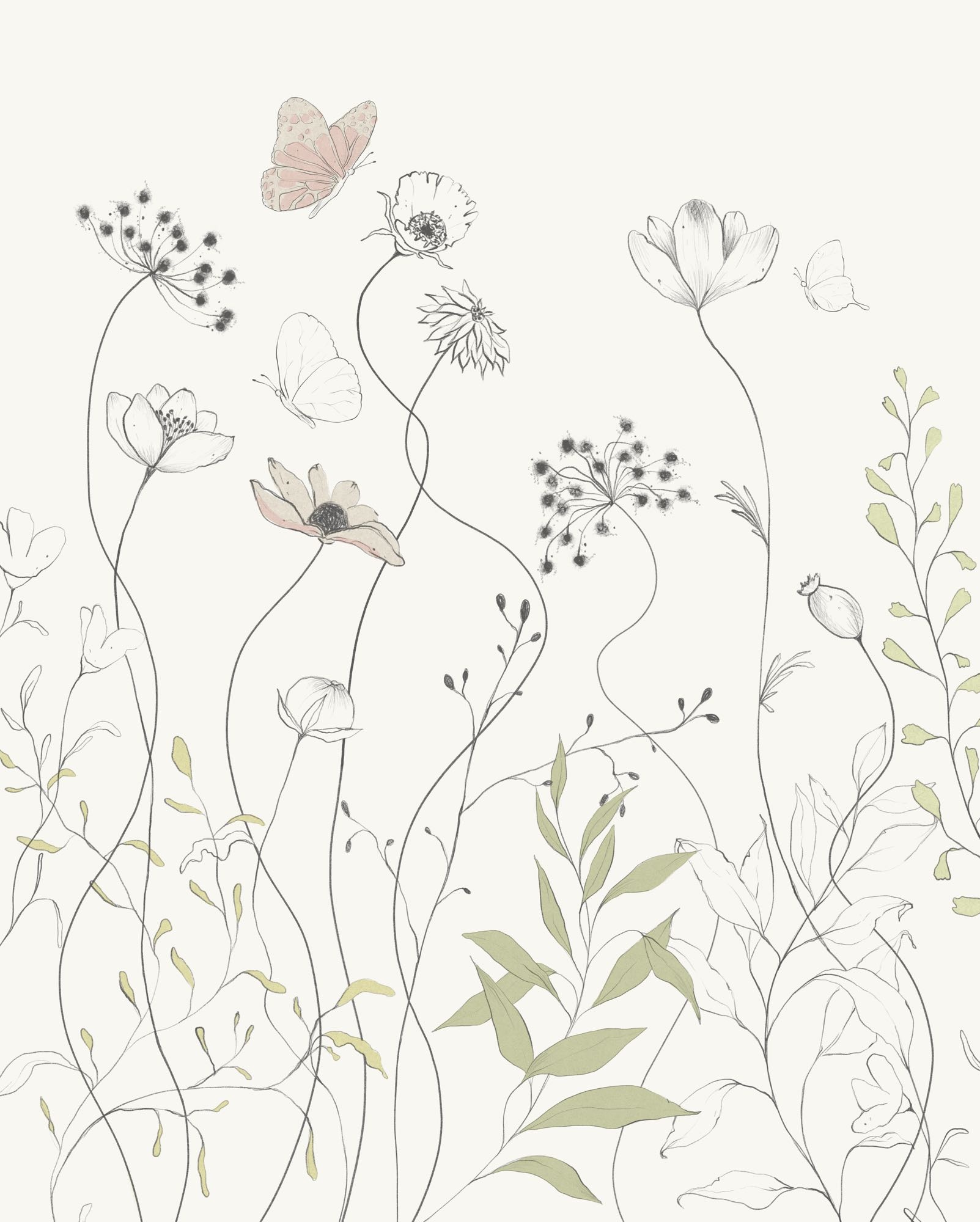 Komar Fototapete »Vlies Fototapete - Easy Breezy - Grösse 200 x 250 cm« Motiv | bedruckt glatt