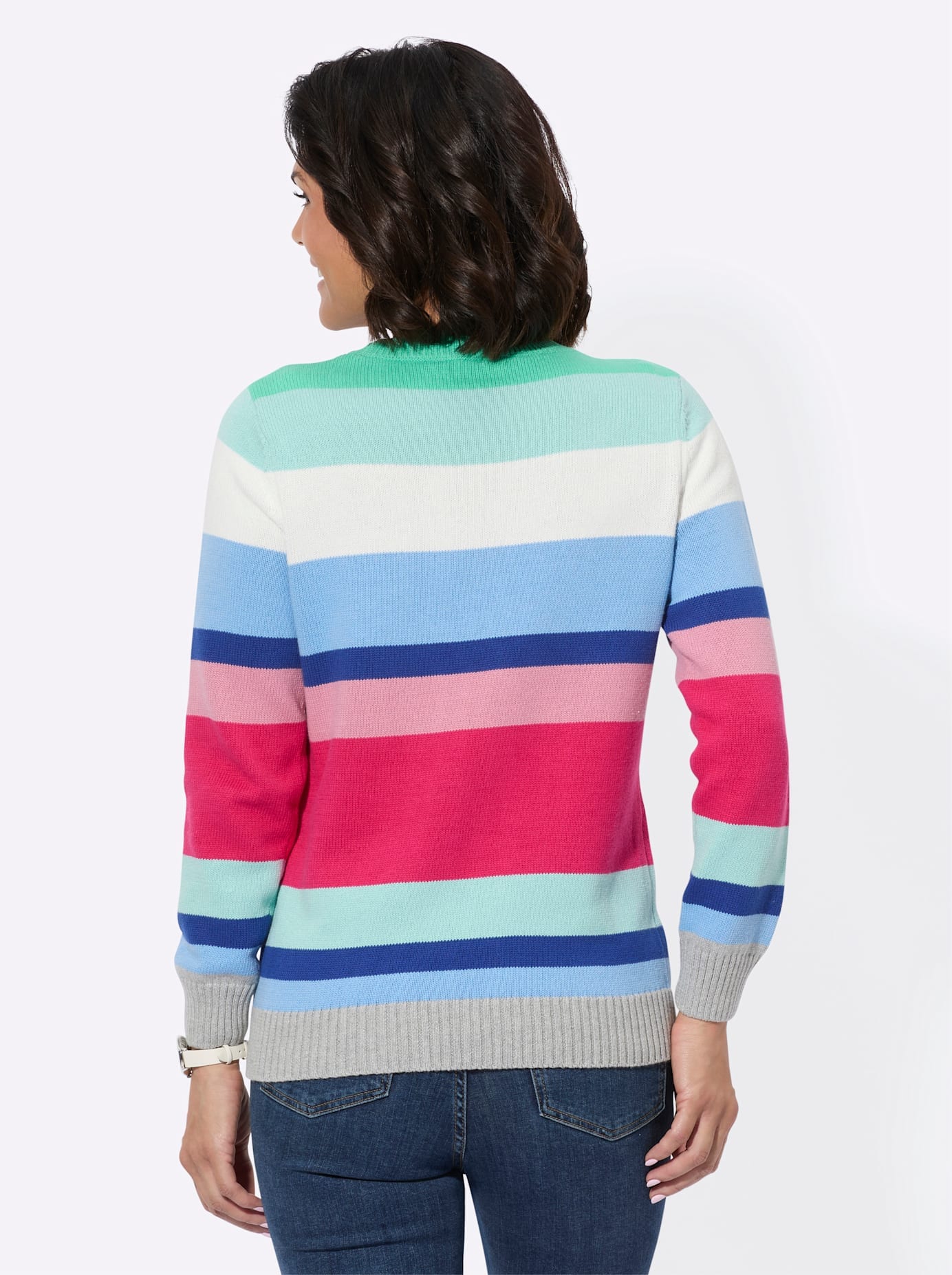 Casual Looks Rundhalspullover »Rundhals-Pullover«